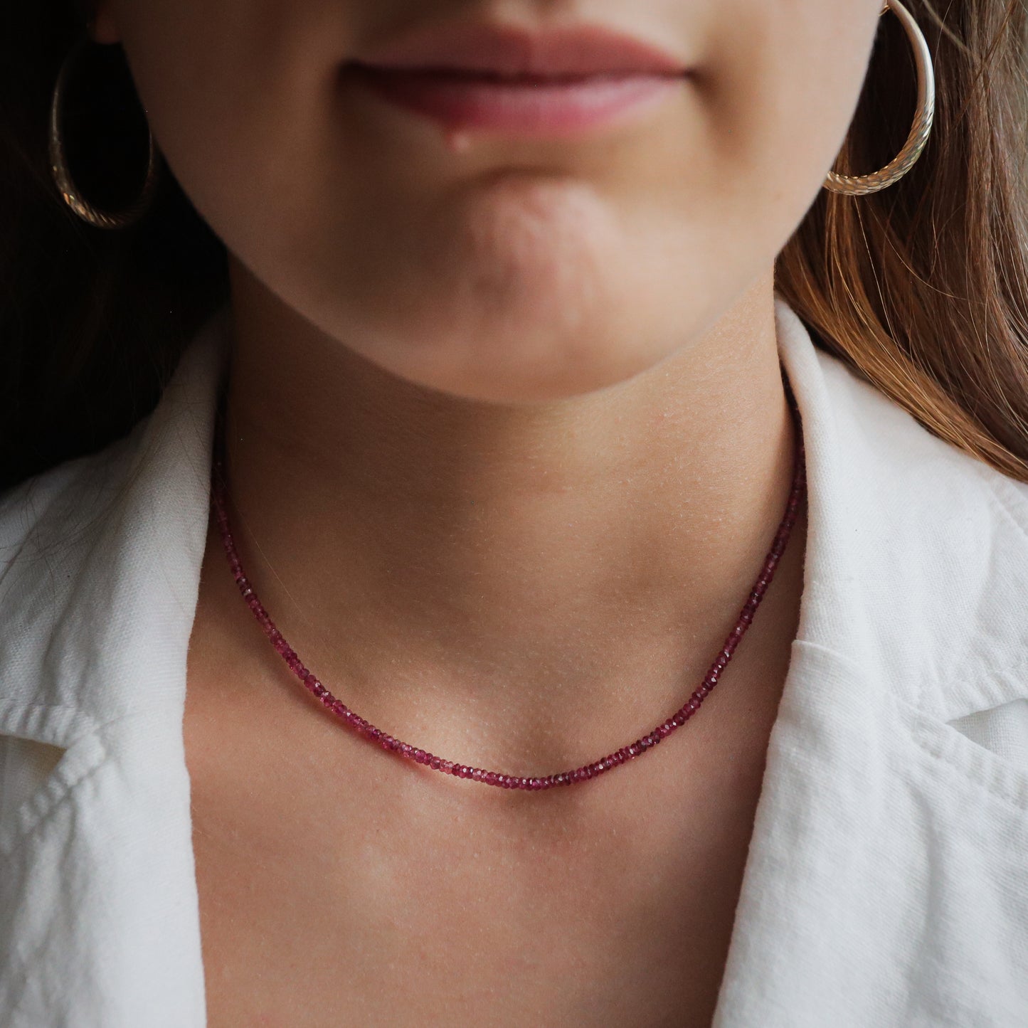 Rubellite Tourmaline - 14K