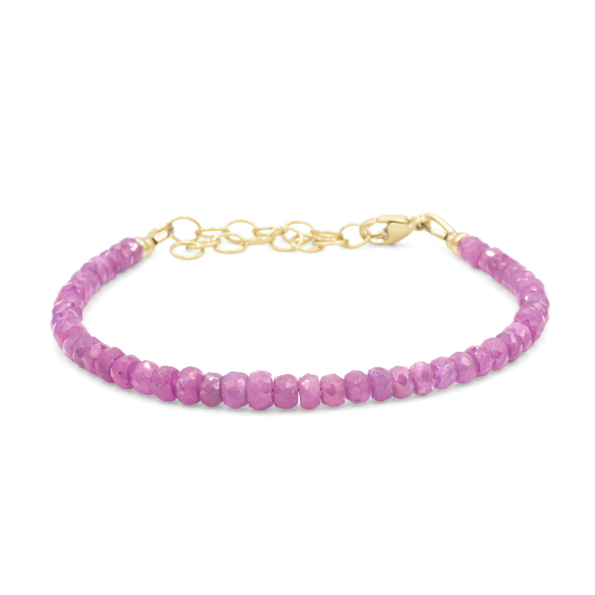 African Ruby bracelet from Earthly Abundance featuring vibrant red gemstones and intricate beaded design.
