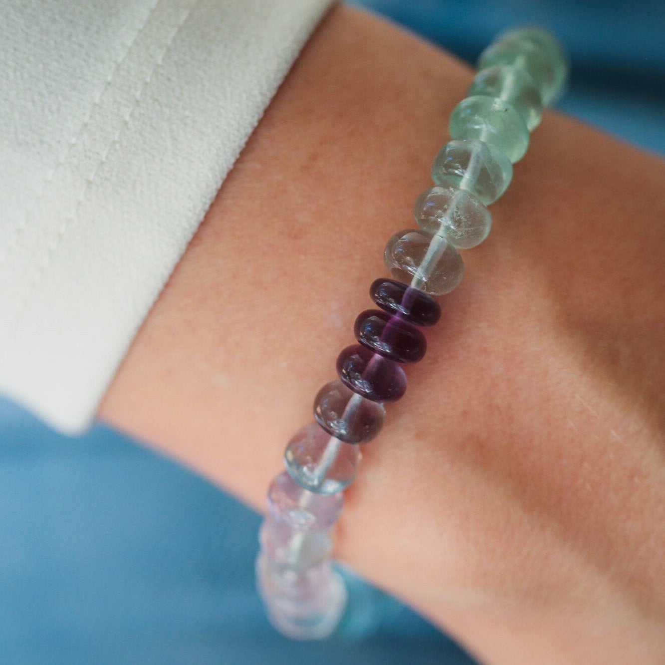 Rainbow Fluorite Bracelet