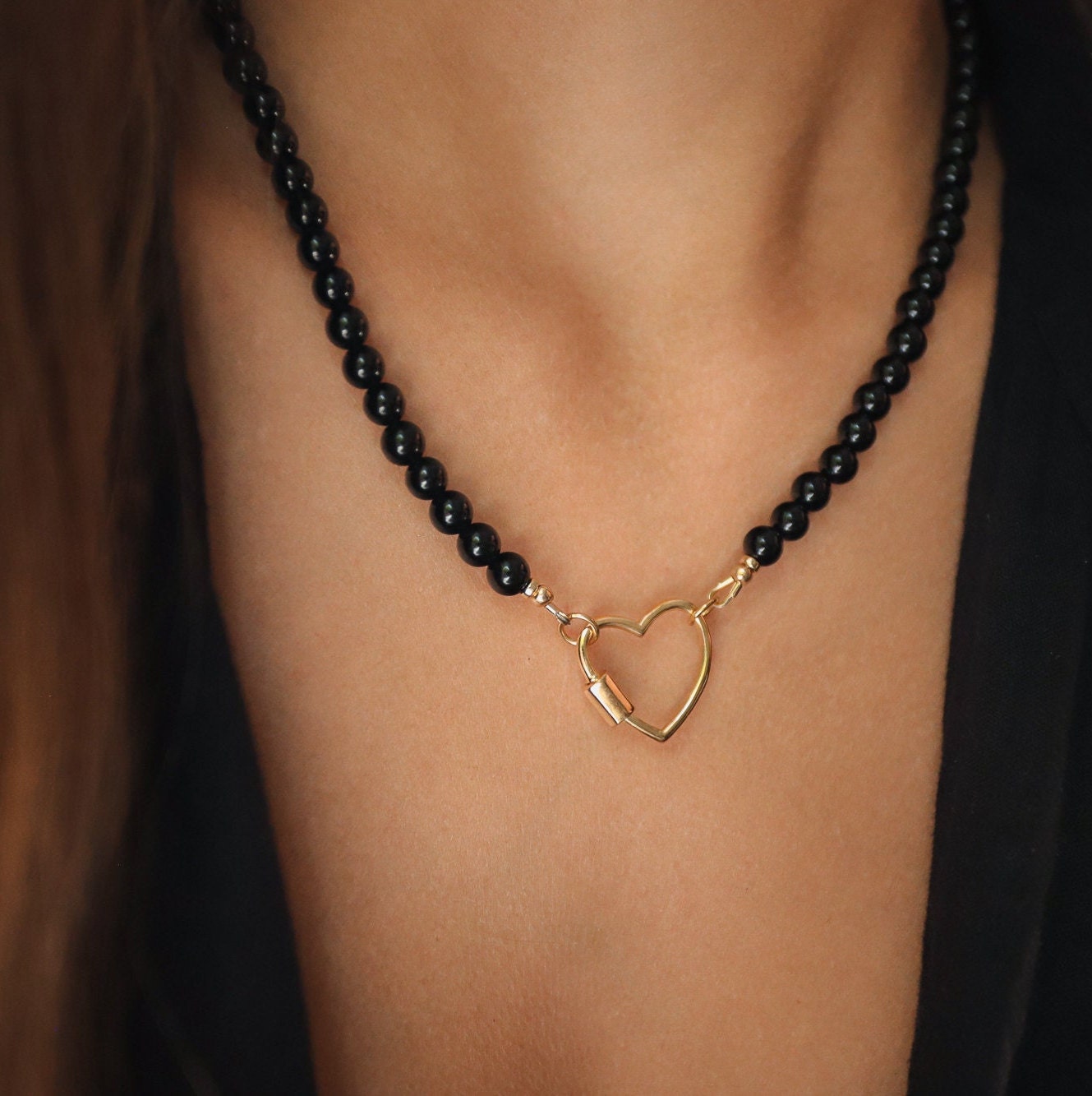 Black Tourmaline Necklace