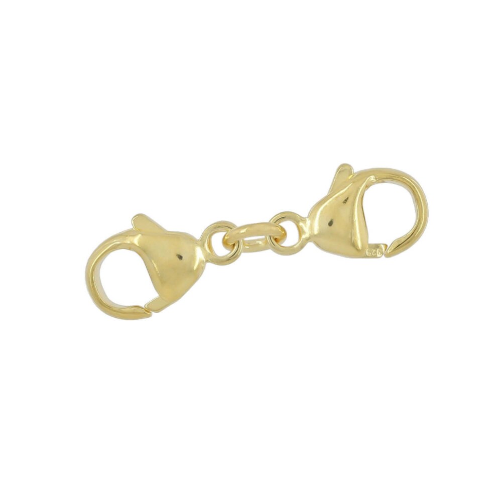 Earthly Abundance lobster necklace connector featuring a detailed lobster charm with intricate design and metallic finish.