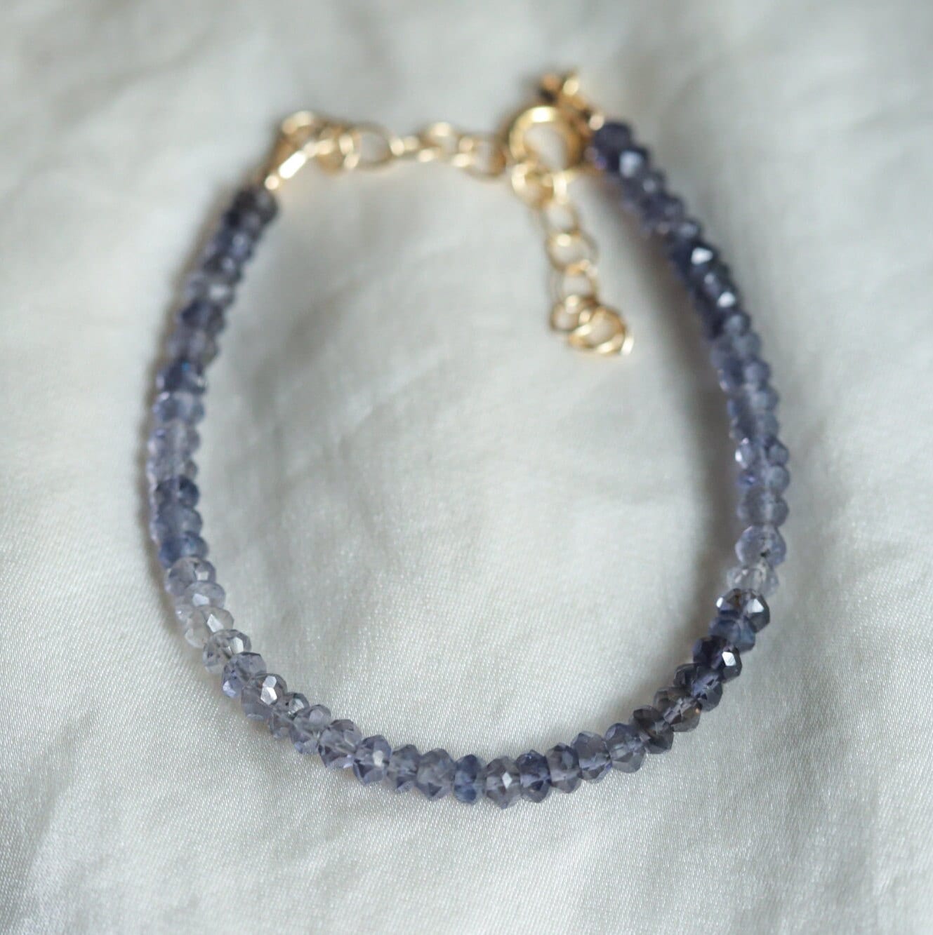 Ombre Iolite Bracelet