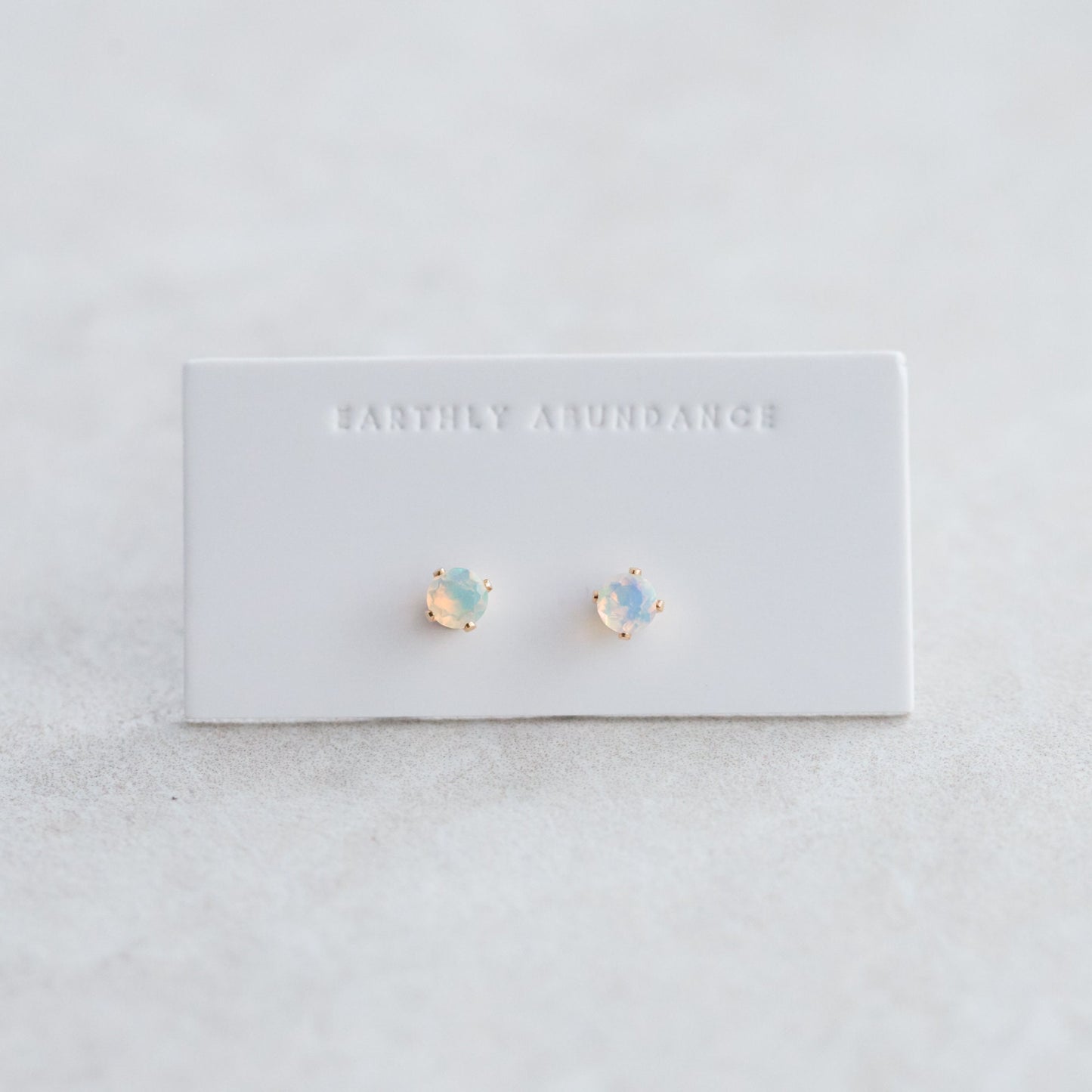 14K gold filled Ethiopian earring, gemstone stud earrings, gold filled Ethiopian gemstone studs, Ethiopian earrings, opal stud earrings