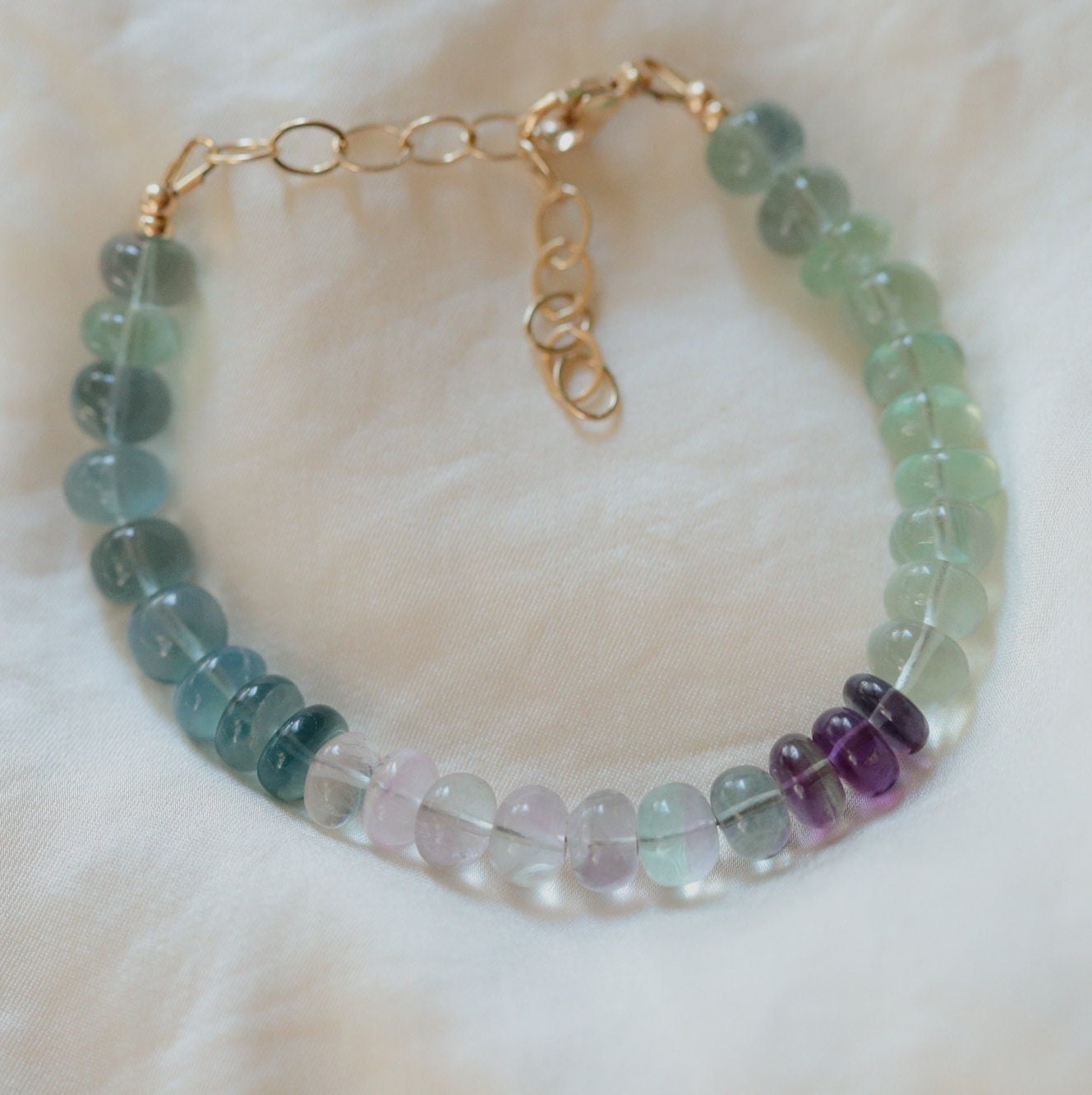 Rainbow Fluorite Bracelet