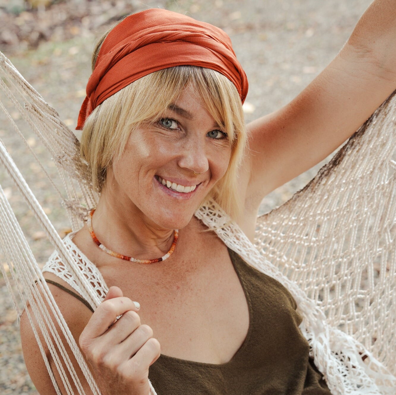 Mexican Fire Opal Necklace, orange and red fire opal beaded, genuine fire opal jewelry, natural opal necklace | orange opal necklace