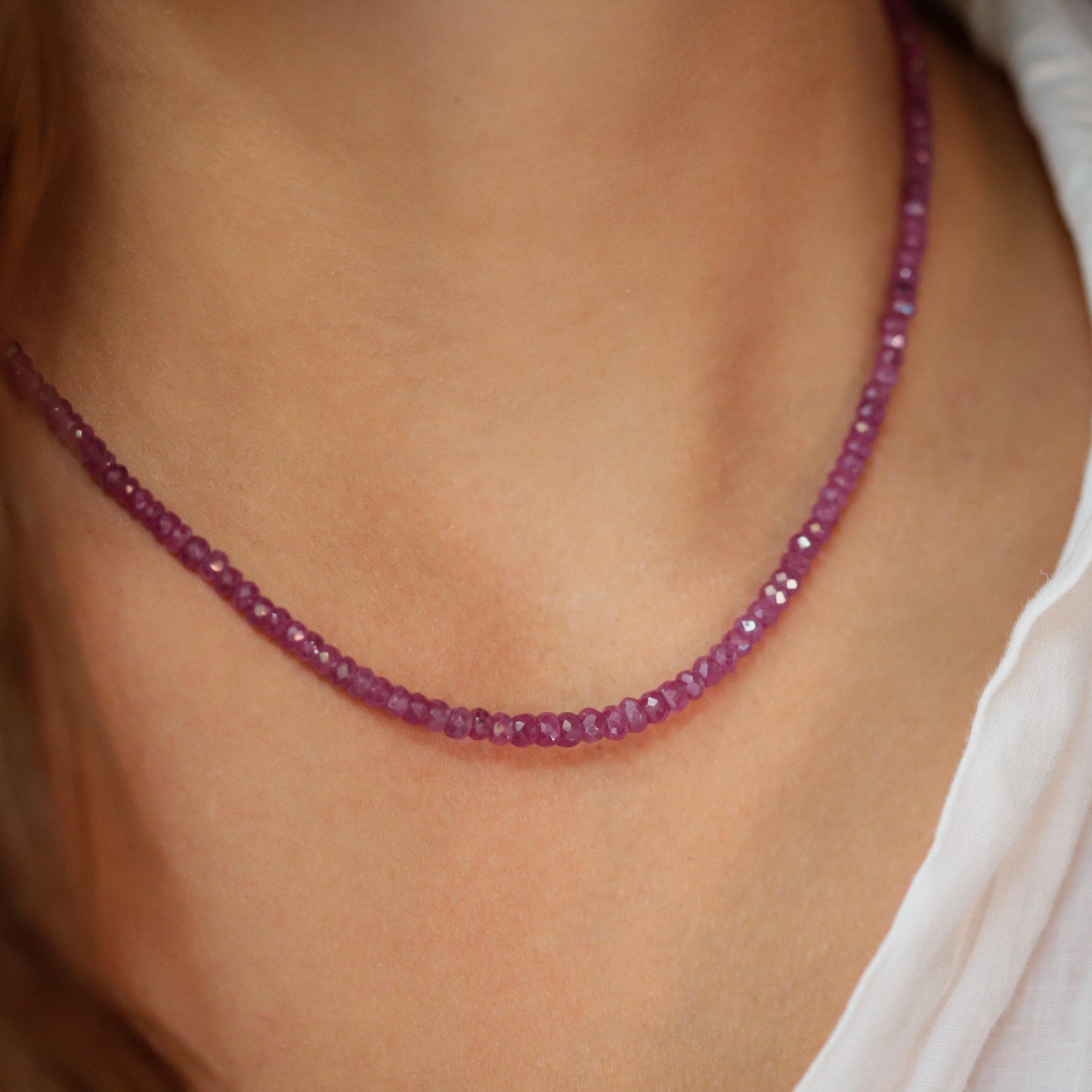 Ruby Heart Carabiner