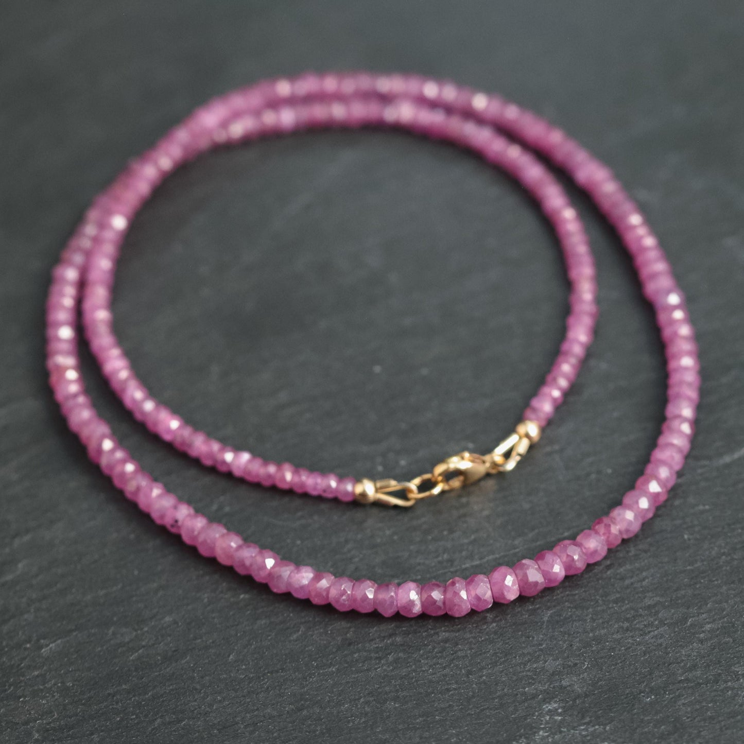 Ruby Heart Carabiner