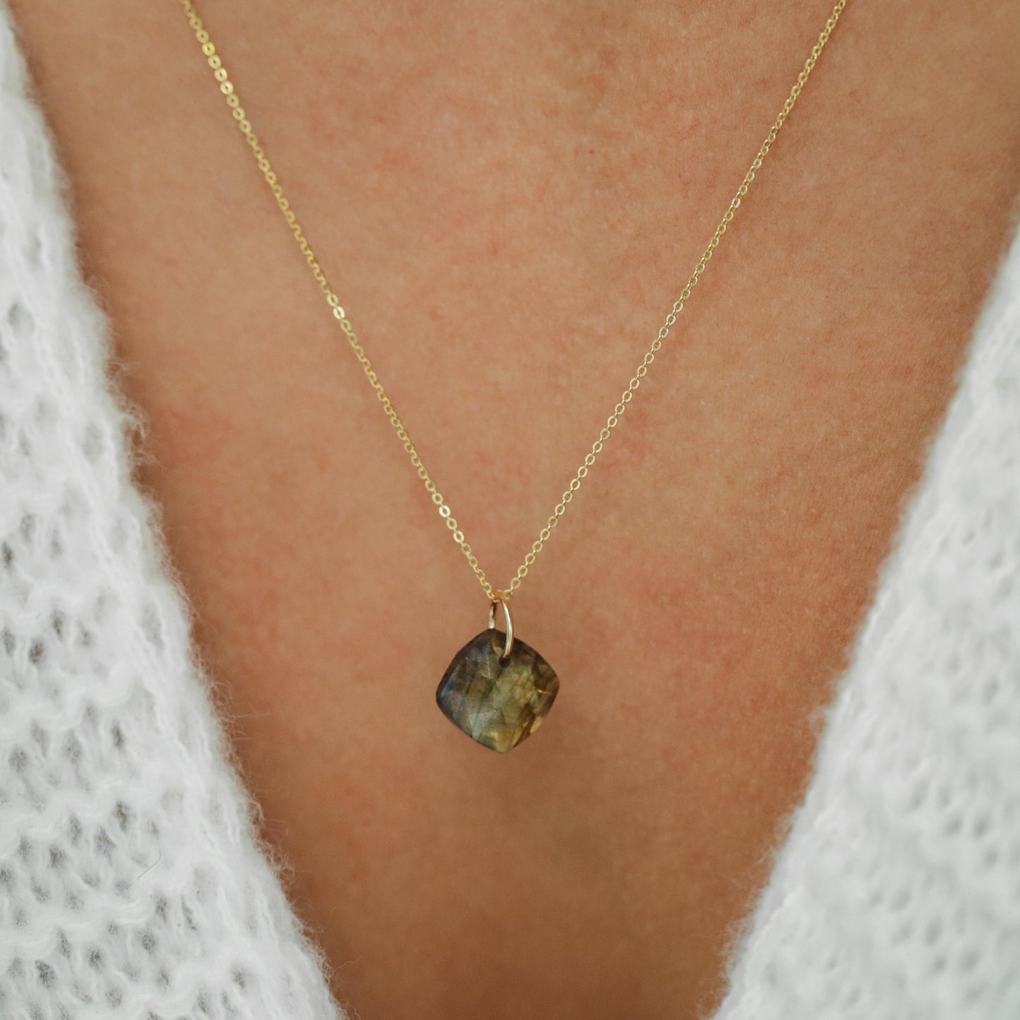 Gemstone Pendant Necklace