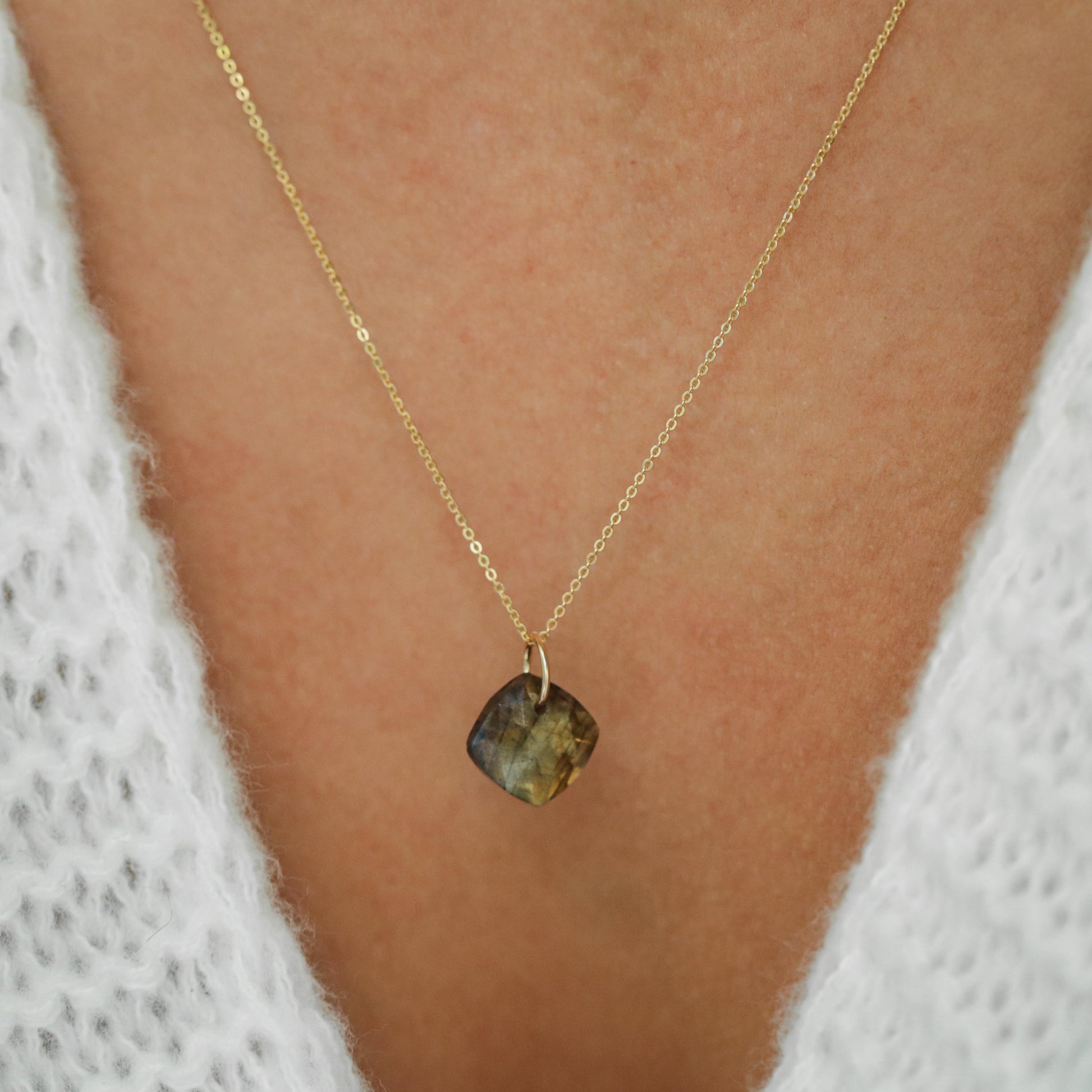 Gemstone Pendant Necklace
