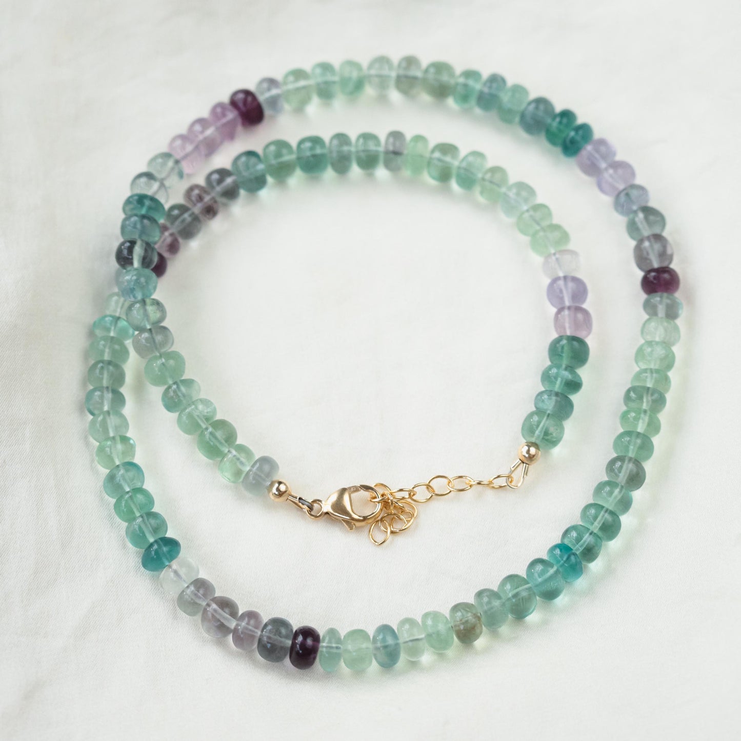Fluorite necklace | beaded Fluorite necklace | Fluorite gemstone necklace | Fluorite jewelry, natural Fluorite necklace | women's fluorite