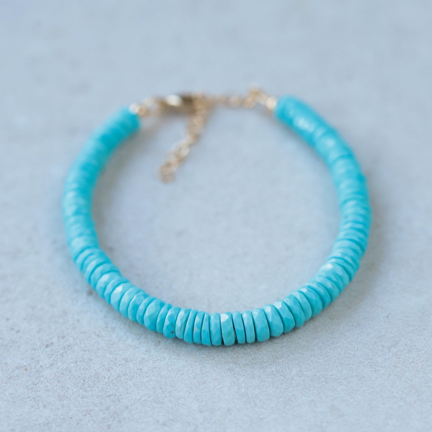 14K GOLD Turquoise, AAAA+ turquoise bracelet | Natural authentic turquoise | women's turquoise jewelry | Genuine Arizona turquoise