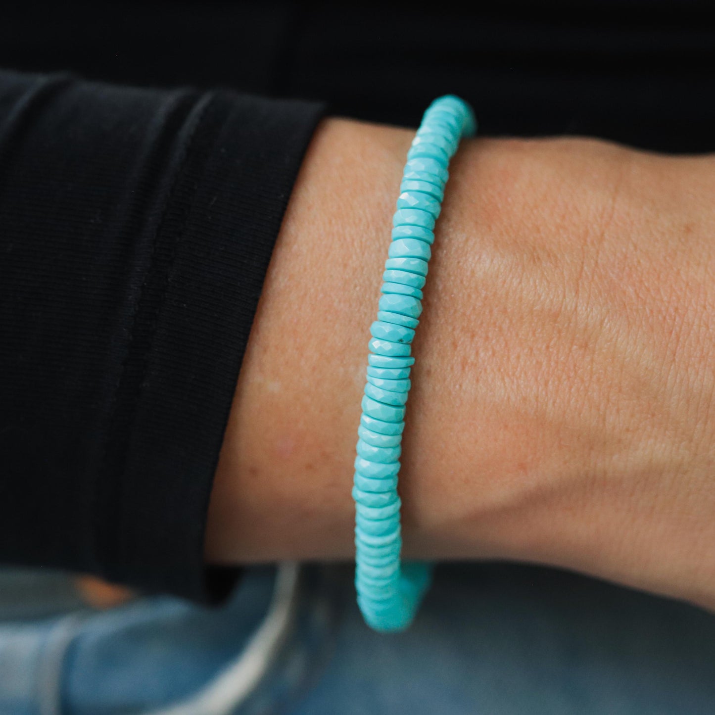 14K GOLD Turquoise, AAAA+ turquoise bracelet | Natural authentic turquoise | women's turquoise jewelry | Genuine Arizona turquoise