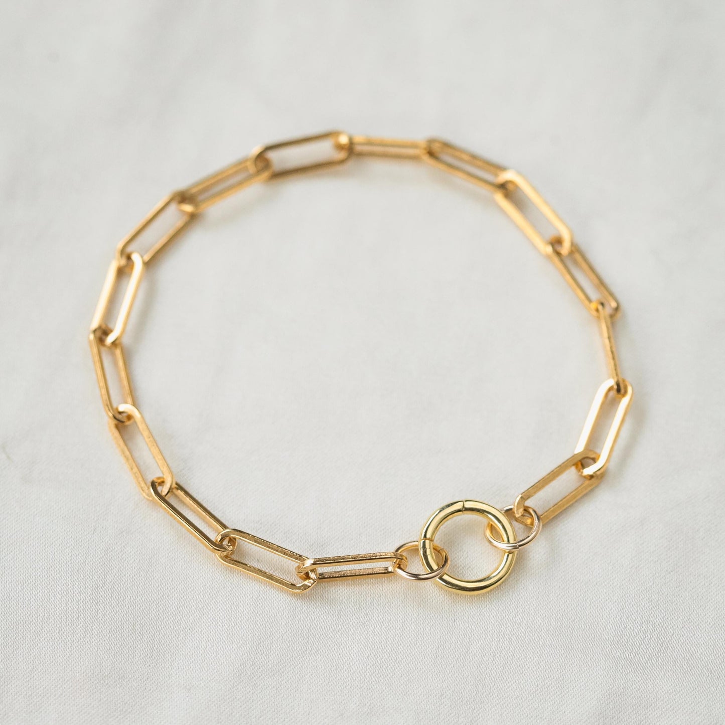 Large Paperclip Bracelet