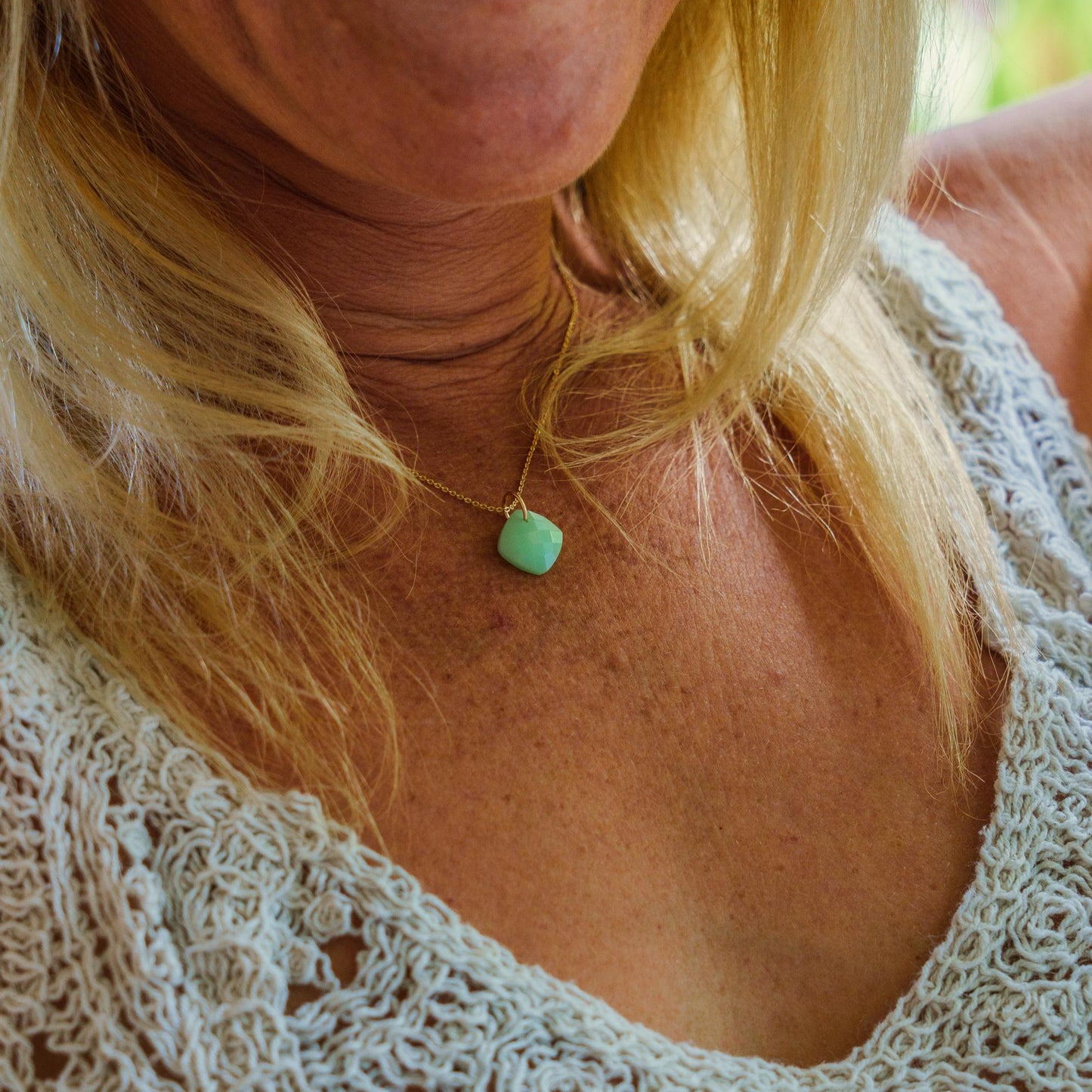 Gemstone Pendant Necklace