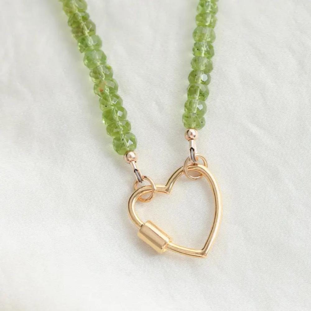 AAAA+ Peridot necklace