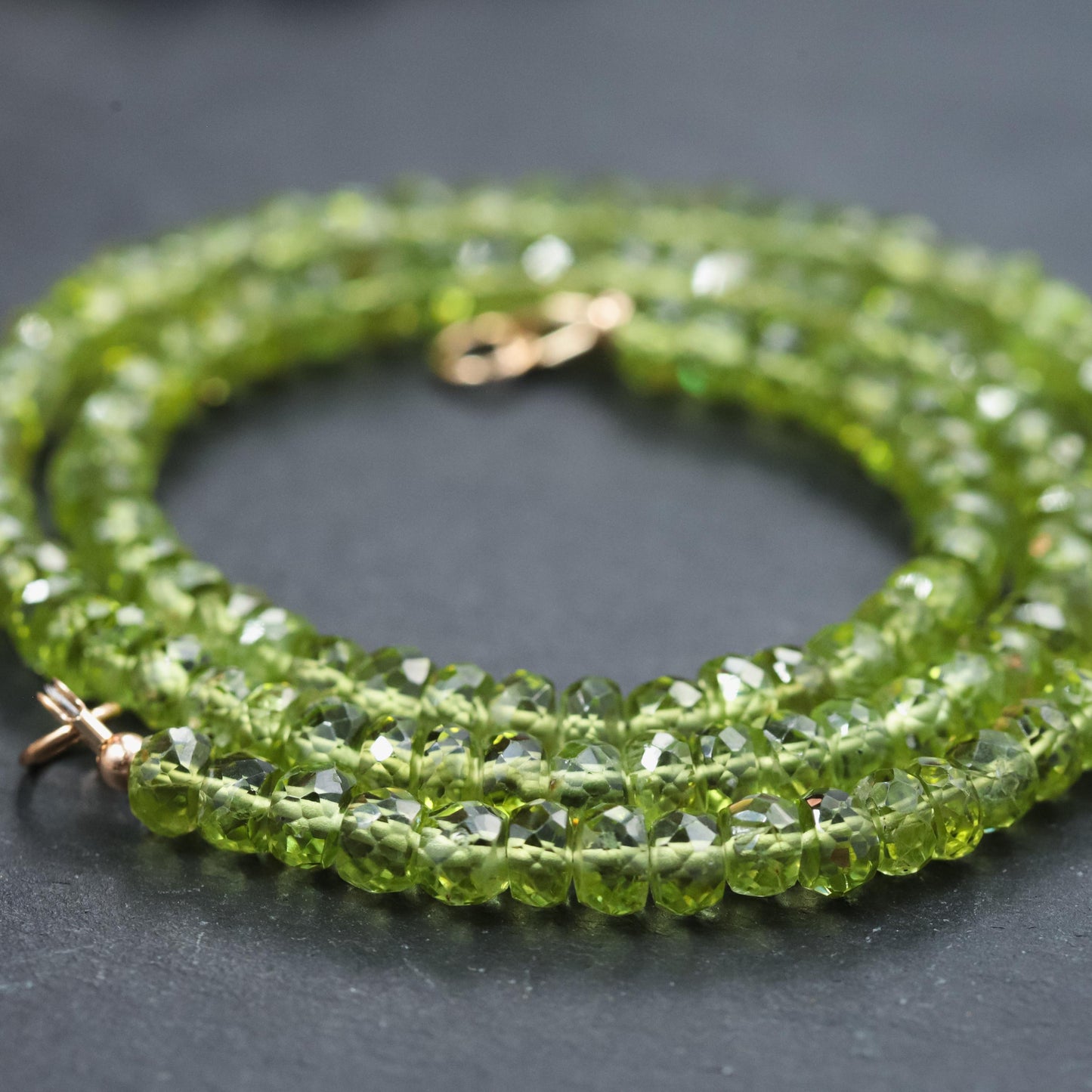 AAAA+ Peridot necklace