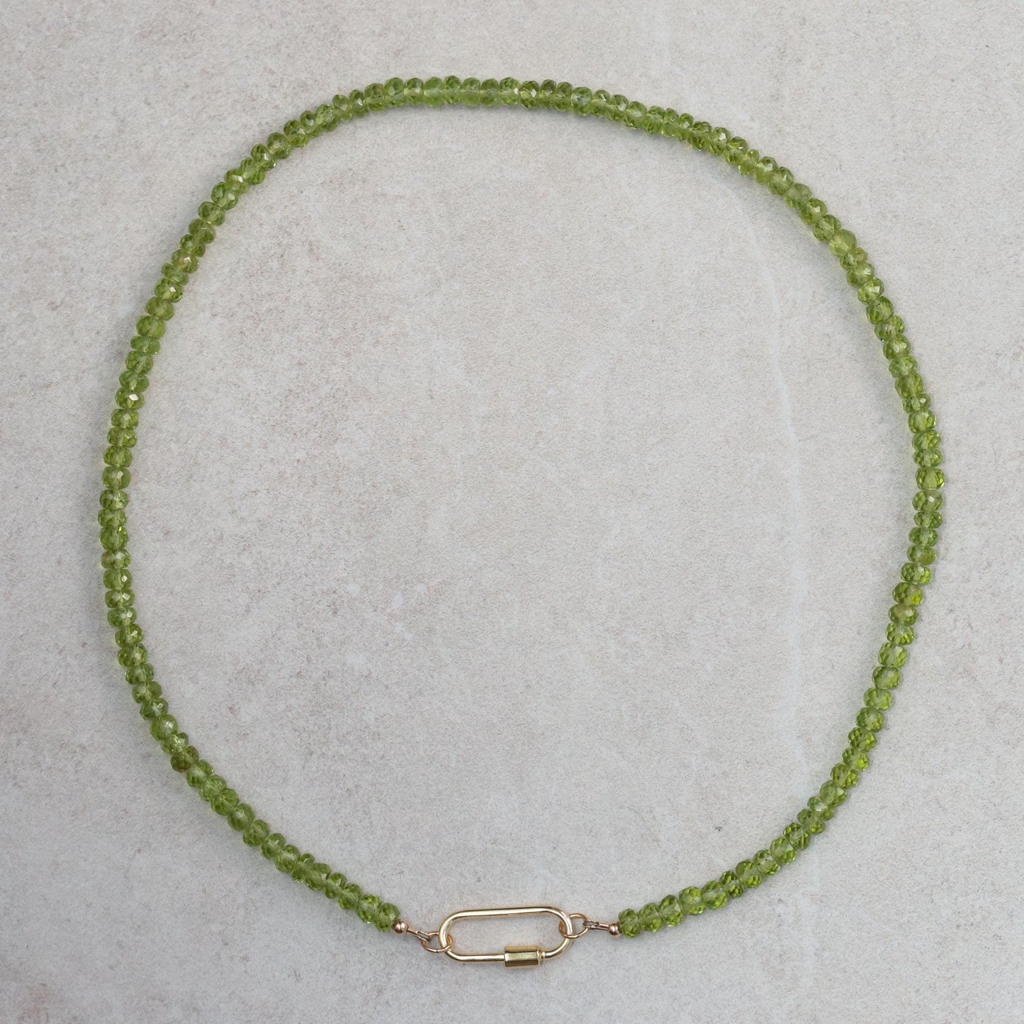AAAA+ Peridot necklace
