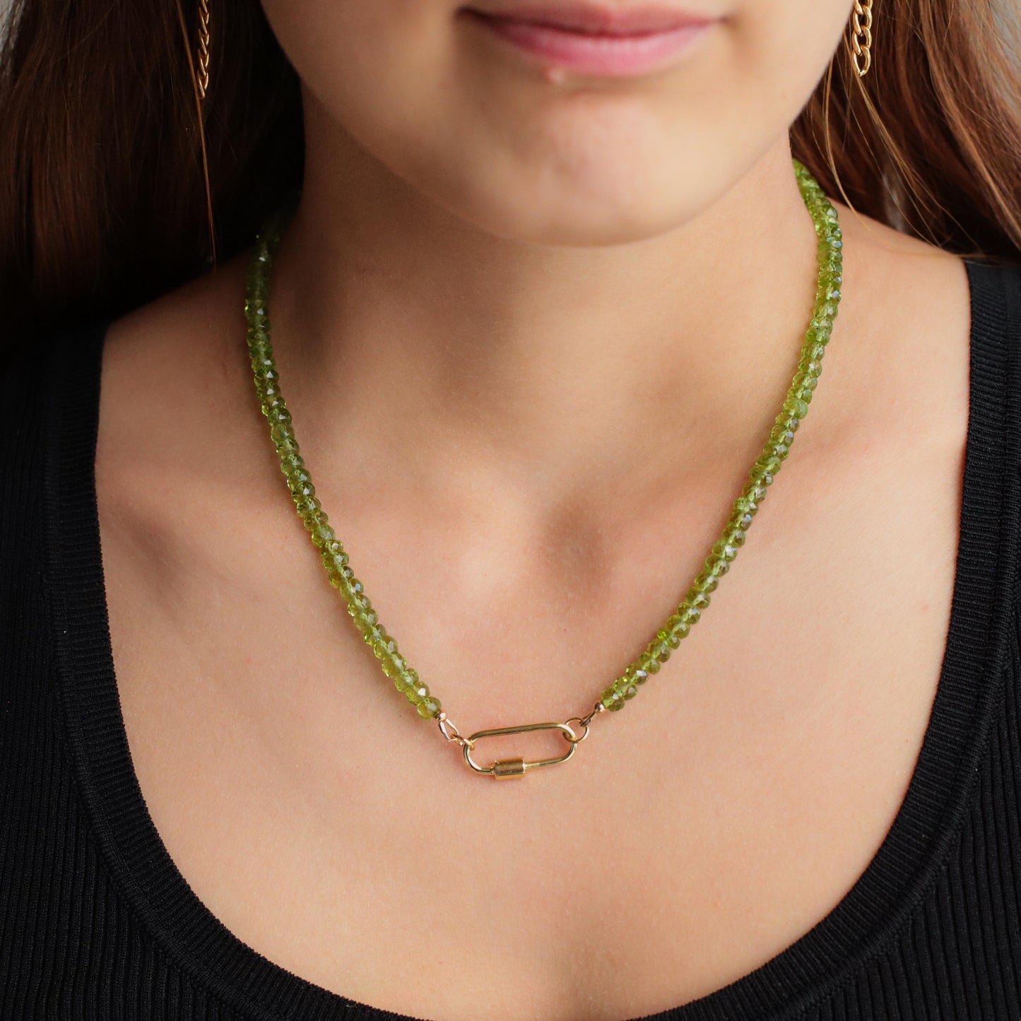 AAAA+ Peridot necklace