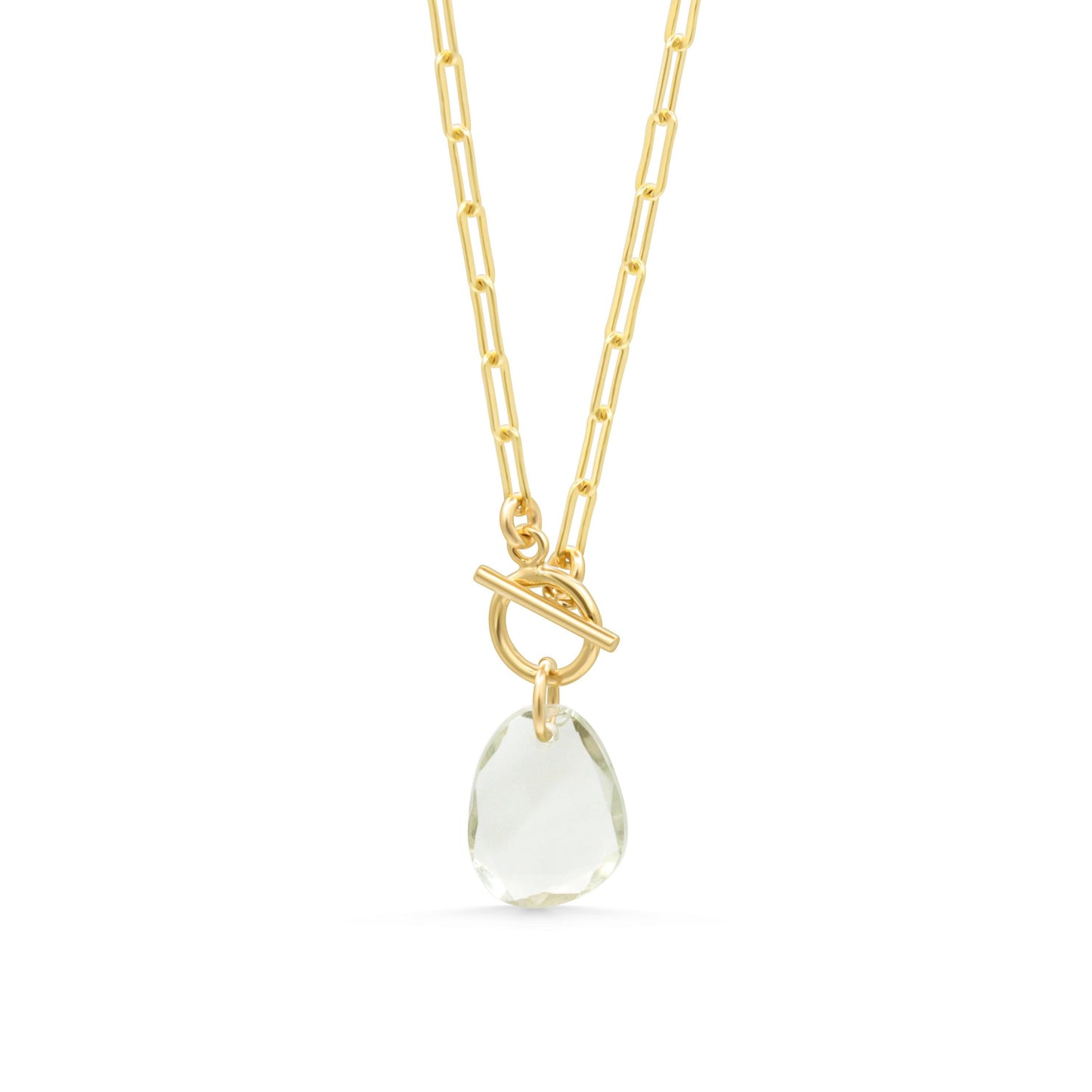 Green amethyst 14K gold filled necklace | Green amethyst necklace | gold Green amethyst necklace | Green amethyst Jewelry | Green amethyst