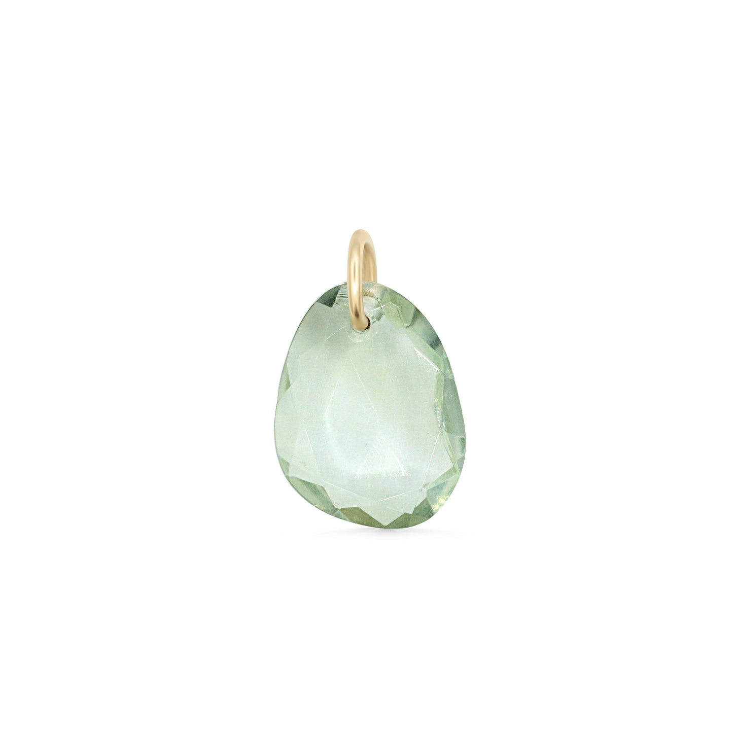 Green amethyst pendant Necklace, Green amethyst necklace, Green amethyst jewelry, 14K gold filled Green amethyst , Green amethyst