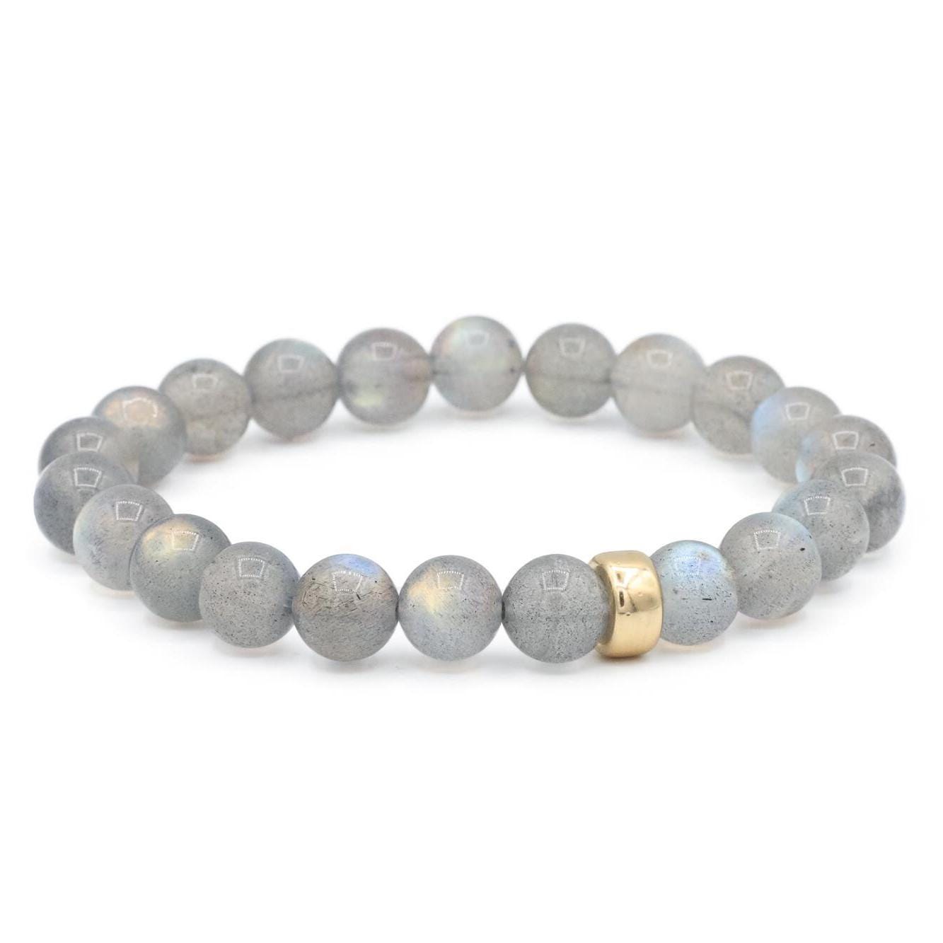 Labradorite 8mm - 14K