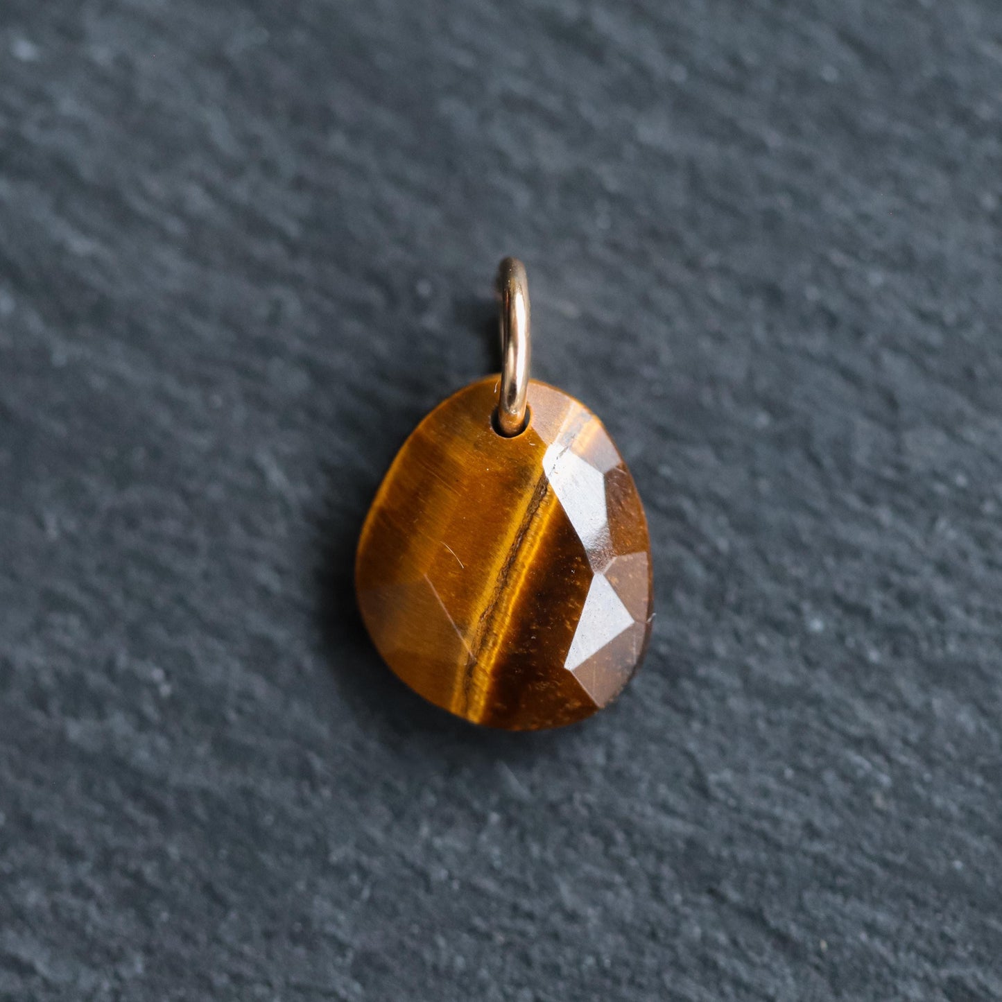 Tiger's eye pendant Necklace, Tiger's eye necklace, Tiger's eye quartz jewelry, 14K gold filled Tiger's eye necklace, Tiger's eye #GP