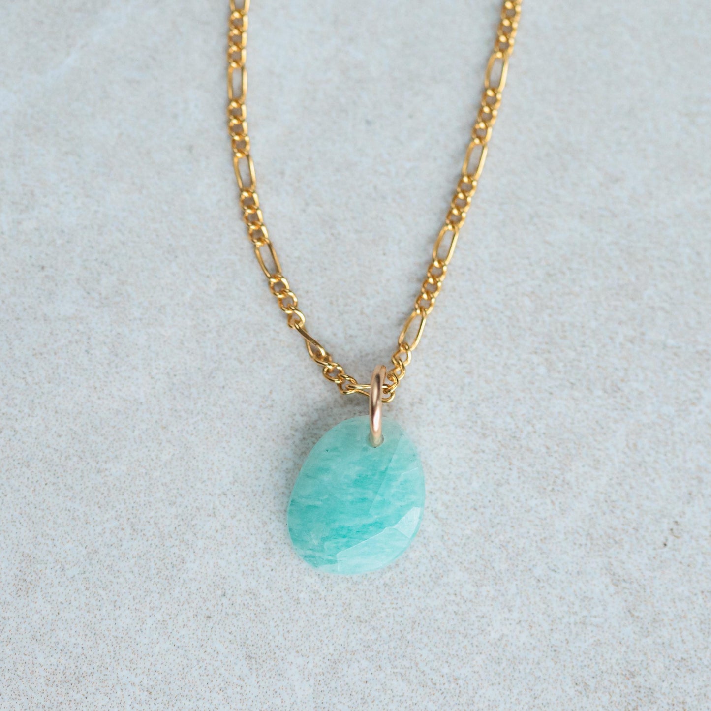 Amazonite pendant Necklace, Amazonite necklace, Amazonite quartz jewelry, 14K gold filled Amazonite necklace, Amazonite #GP