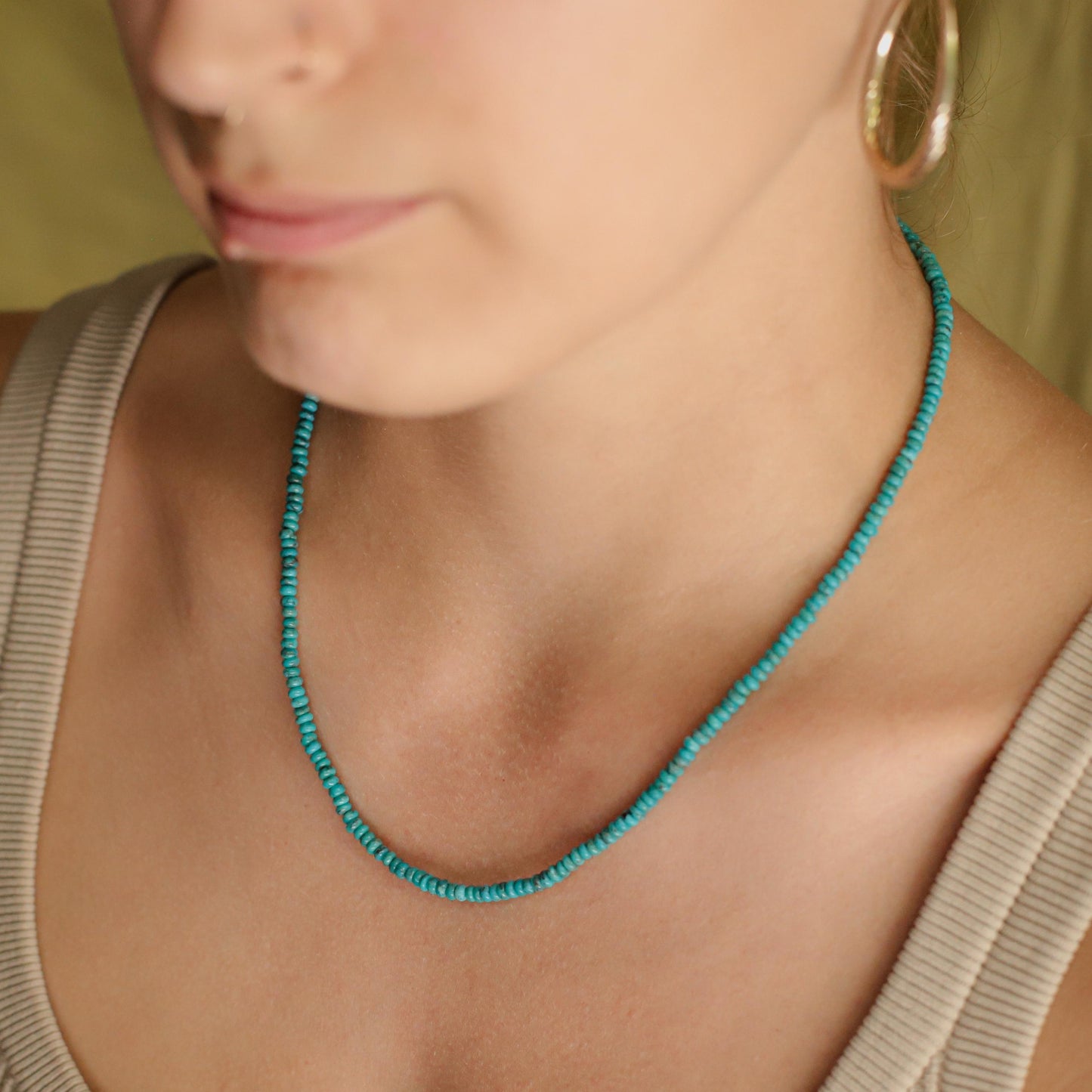 Kingman Rondel Necklace