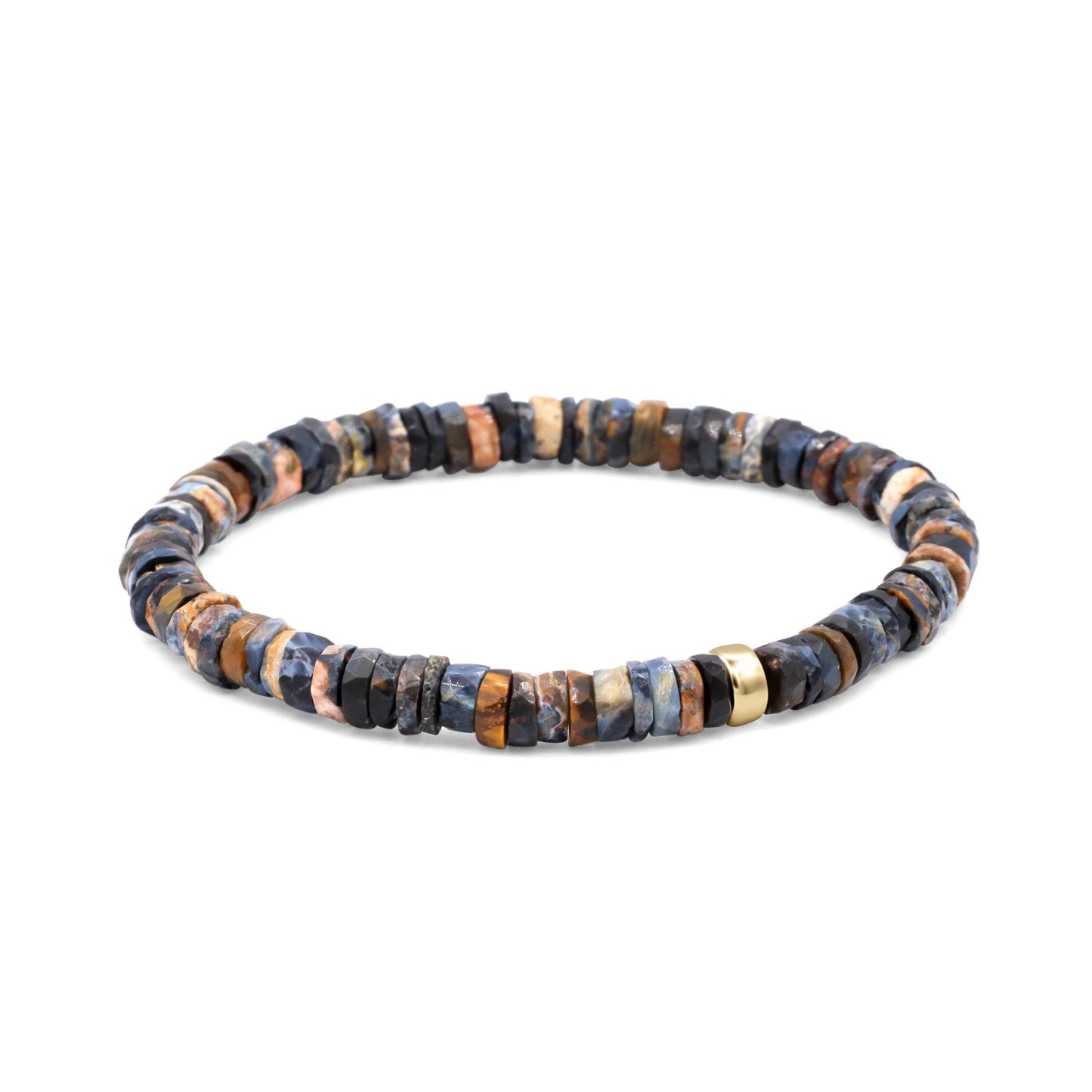 Pietersite Heishi Bracelet