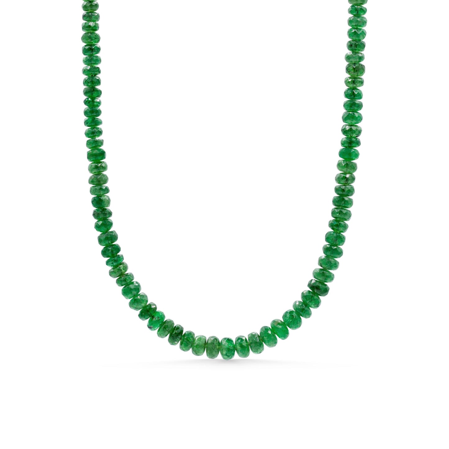 Tsavorite Necklace - 14K