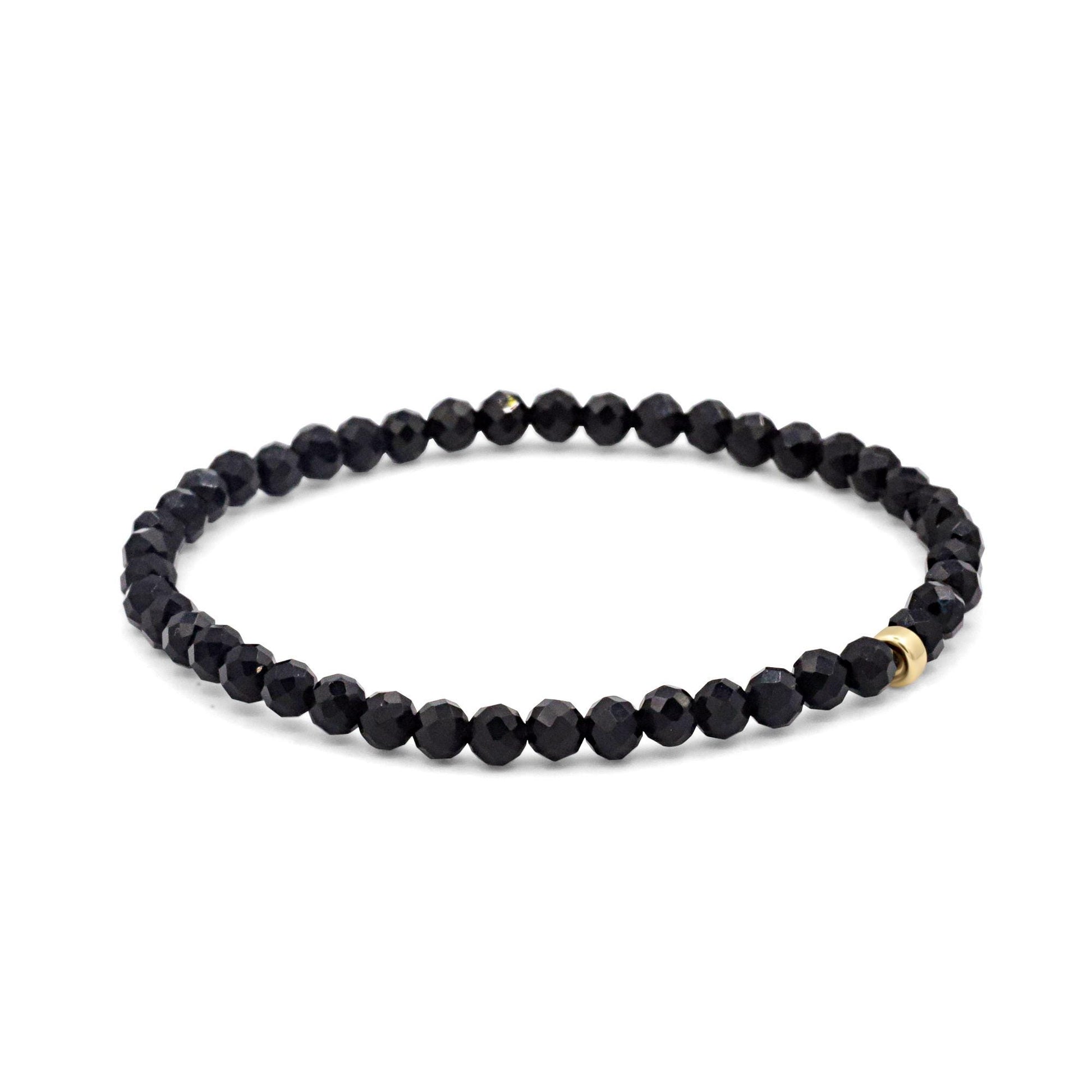 Black Onyx Bracelet - 14K