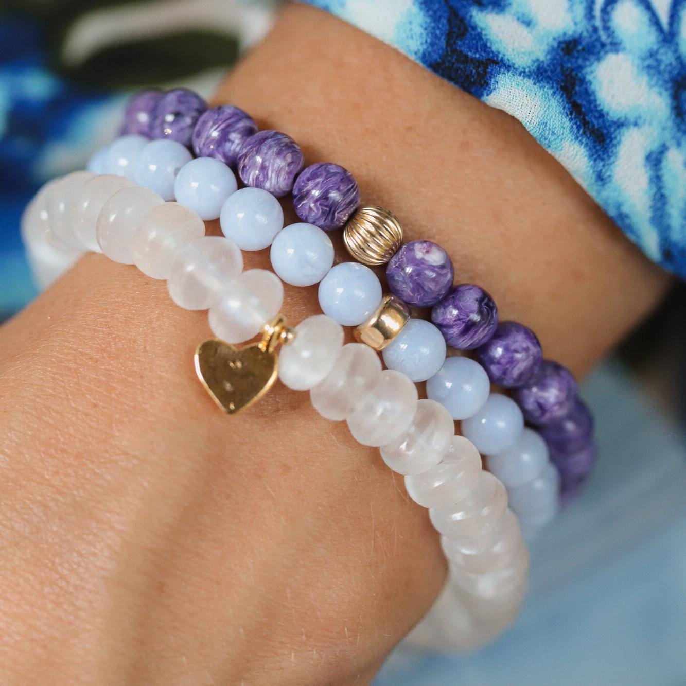 Ultra Violet Charoite Bracelet