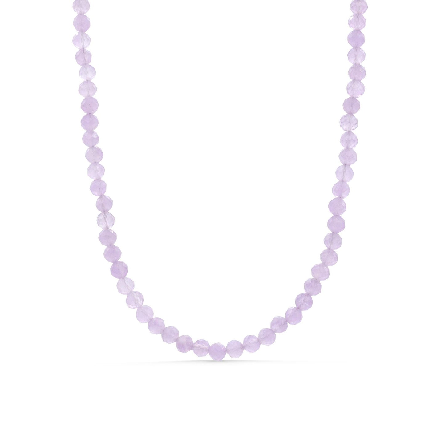 Lavender Amethyst Necklace – Gentle Energy in Soft Violet Tones