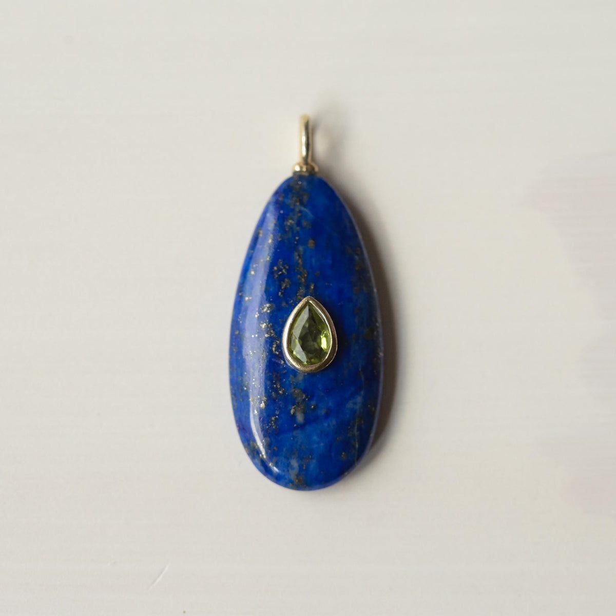 Quiet Sky pendant carabiner necklace by Earthly Abundance featuring a sleek, silver-toned pendant on a matching chain.
