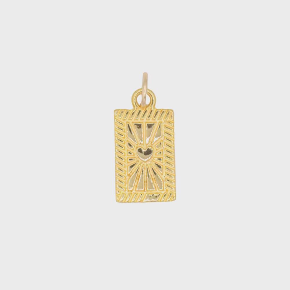 14K gold filled reversed paperclip necklace from Earthly Abundance Jewelry, showing the sleek, shiny chain design.