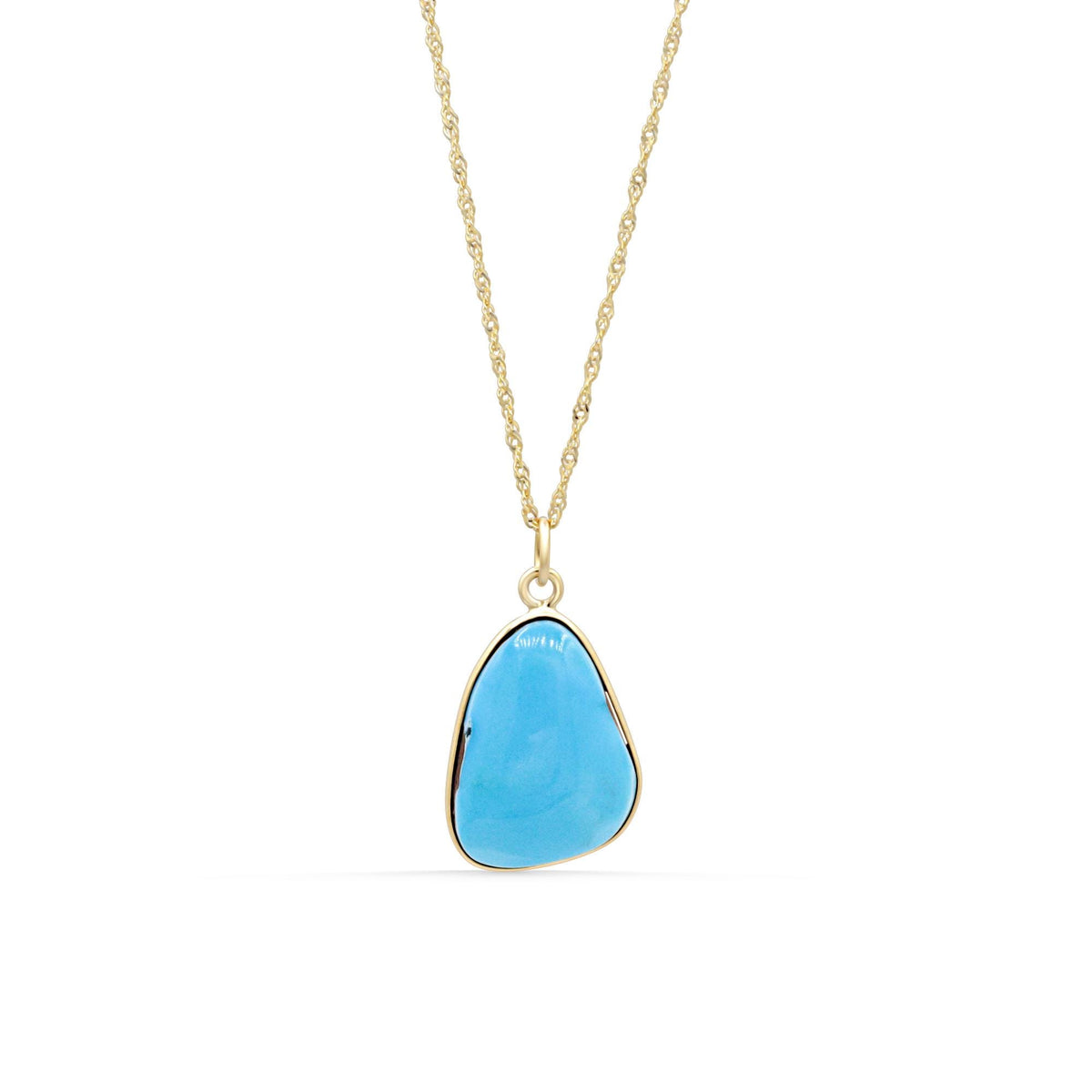 Sacred Energy Sleeping Beauty turquoise gemstone from Earthly Abundance, showcasing vibrant blue-green color and natural matrix patterns.