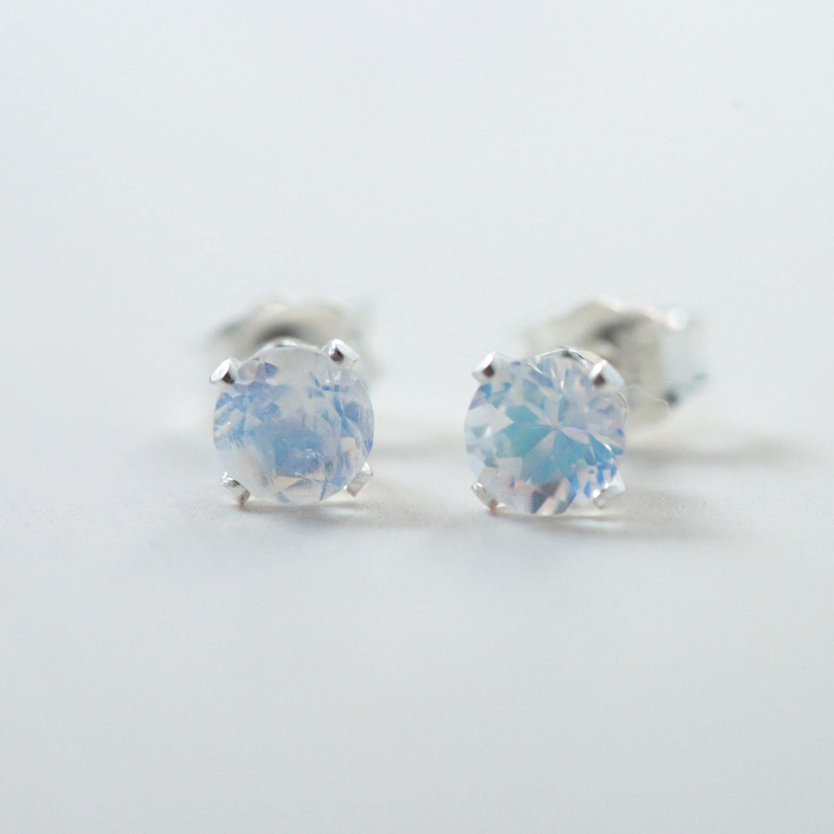 Moonstone Stud Earrings
