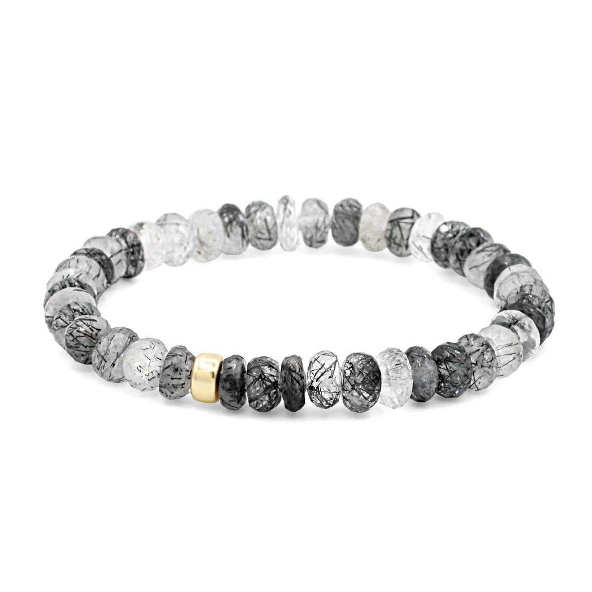 Magnetic Black Rutilated quartz