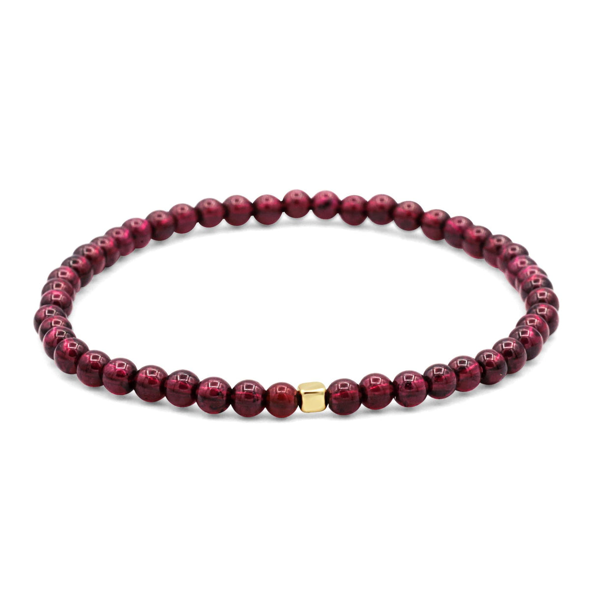 Men's Grounded Energy Garnet Bracelet