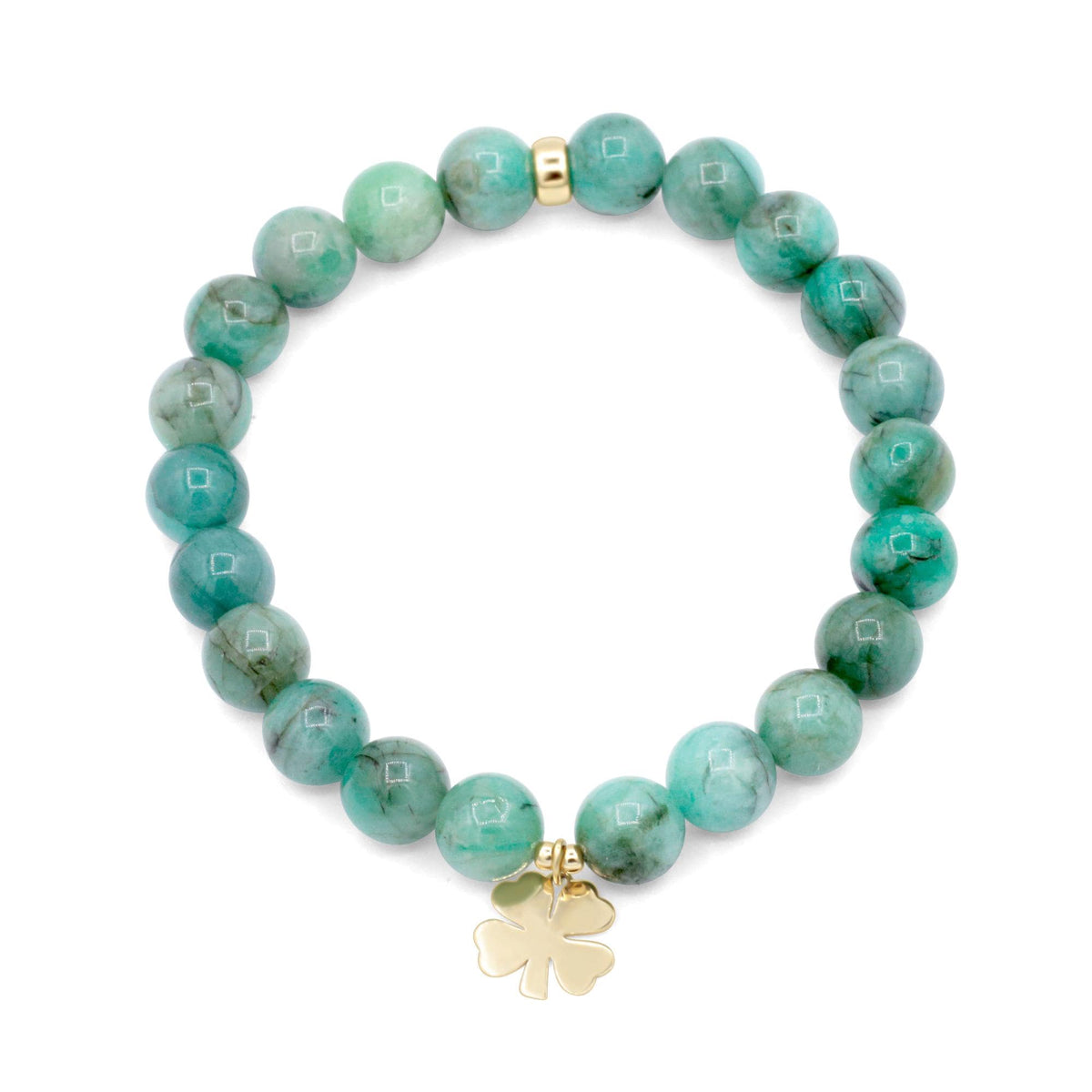 Lucky Emerald Bracelet - 14K