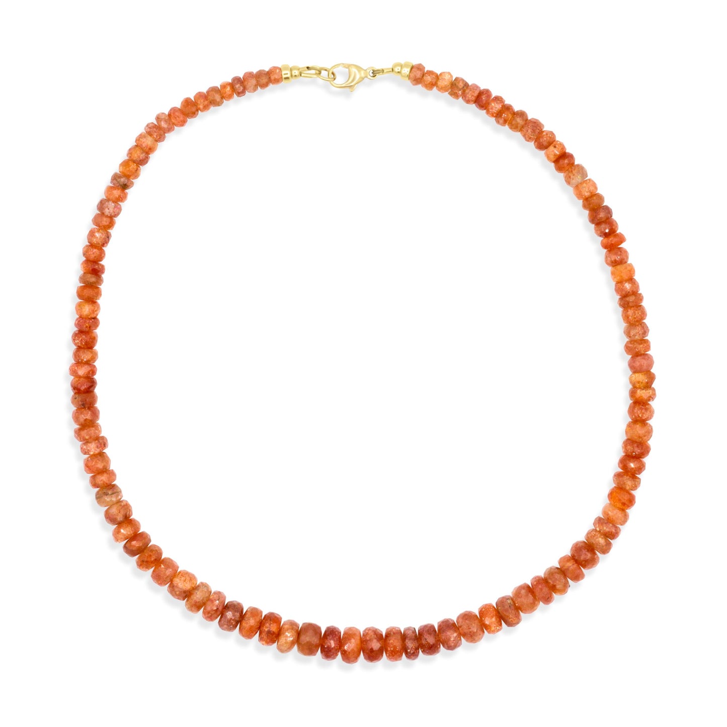 Helia Sunstone Necklace | Sunstone Necklace, AAA+ Sunstone Necklace, Sunstone and gold filled jewelry, Healing sunstone jewelry, sunstone