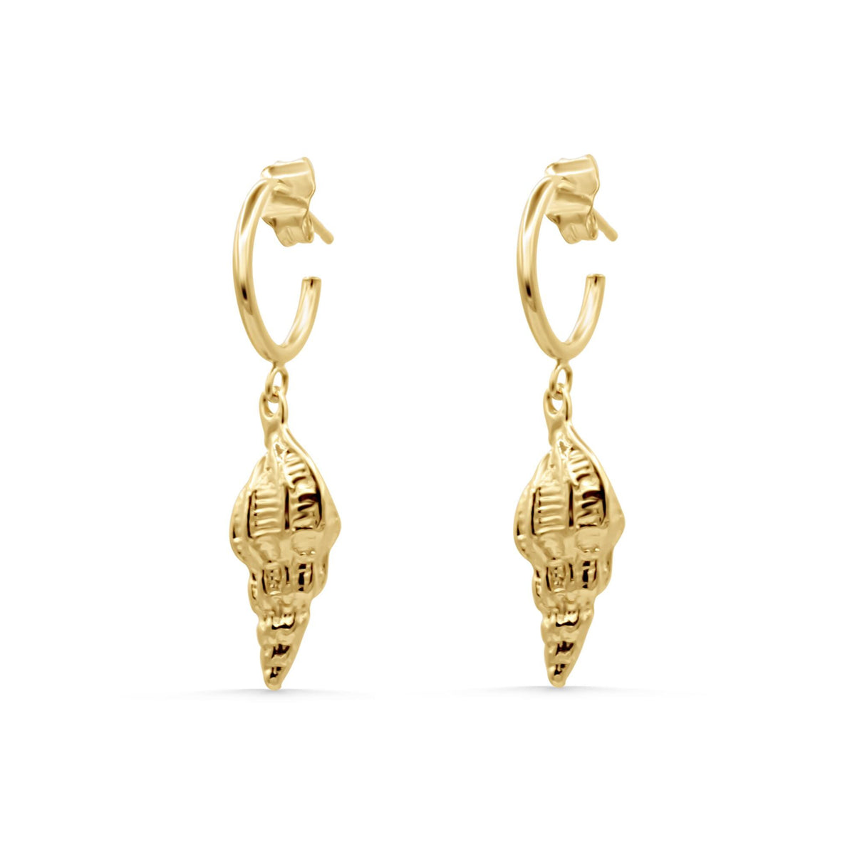 Sea Whisper Hoops