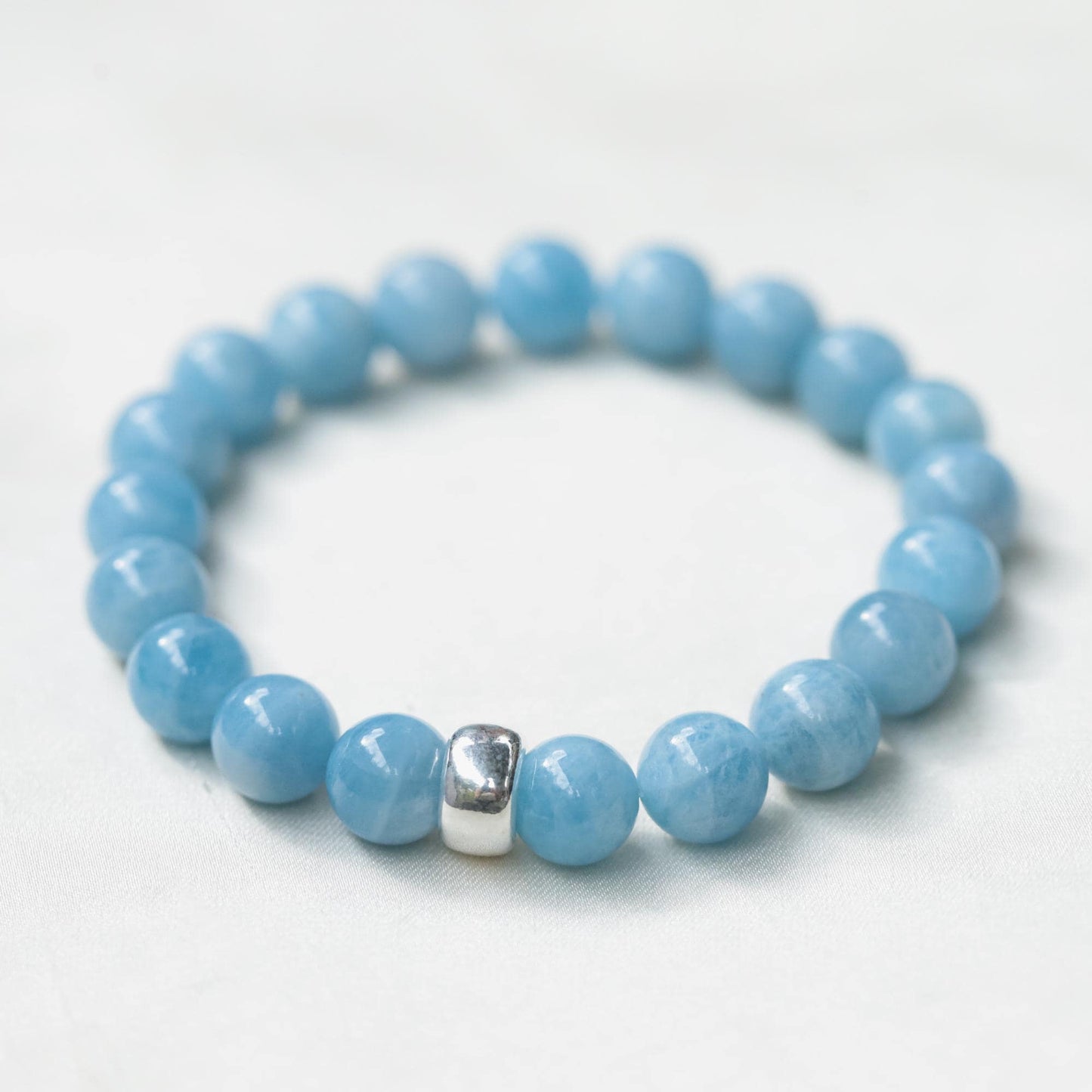 Aquamarine Bracelet – Milky Blue