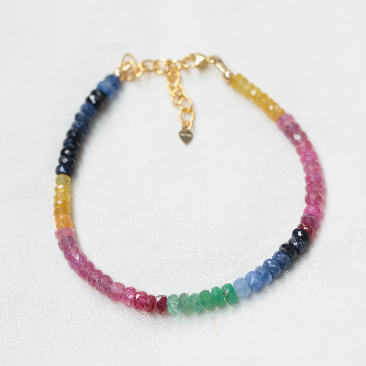 Electric Love Multi Sapphire, Ruby, Emerald Bracelet
