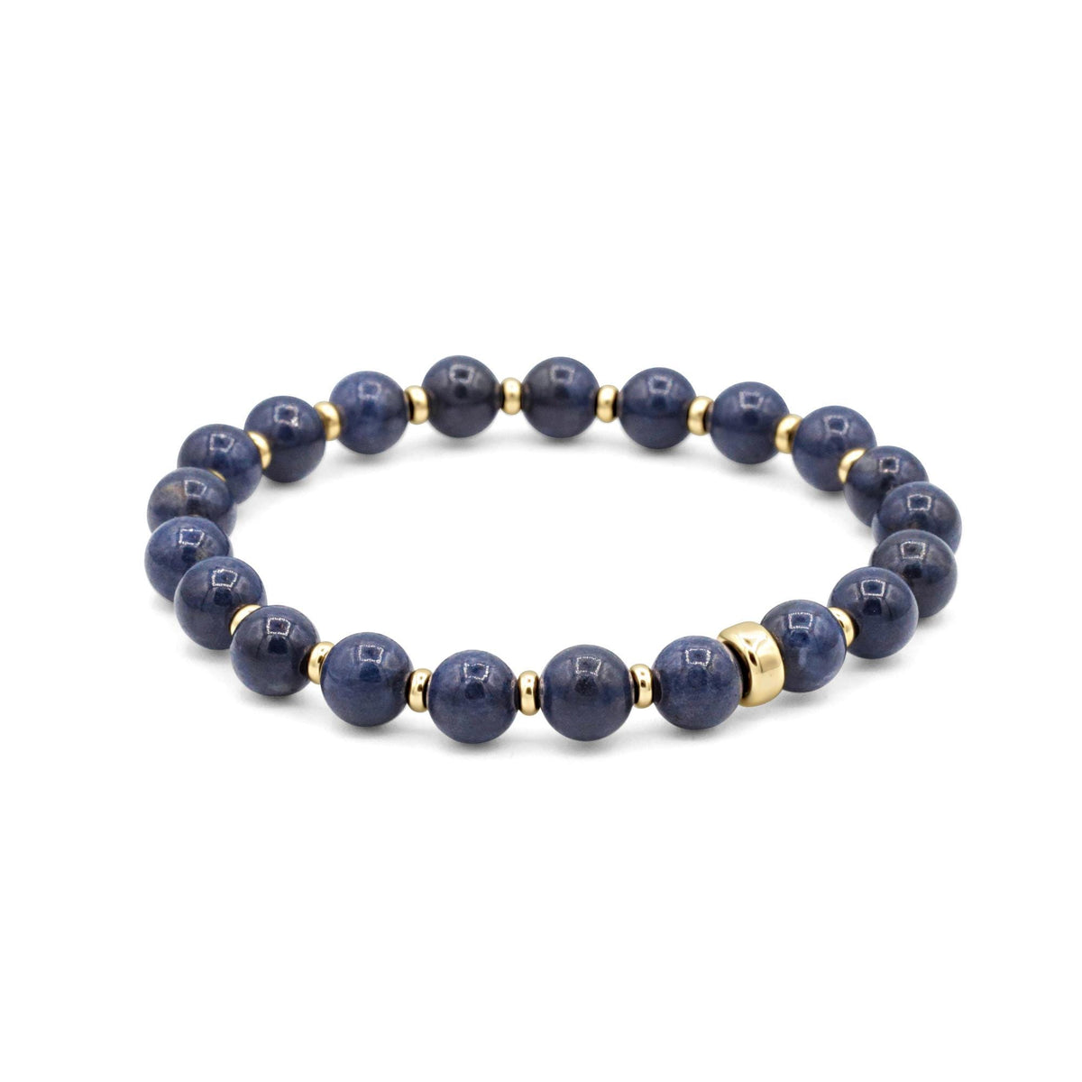 Blue Sapphire bracelet - 14K