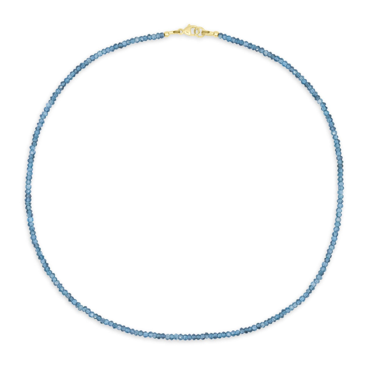 London Blue Topaz Necklace