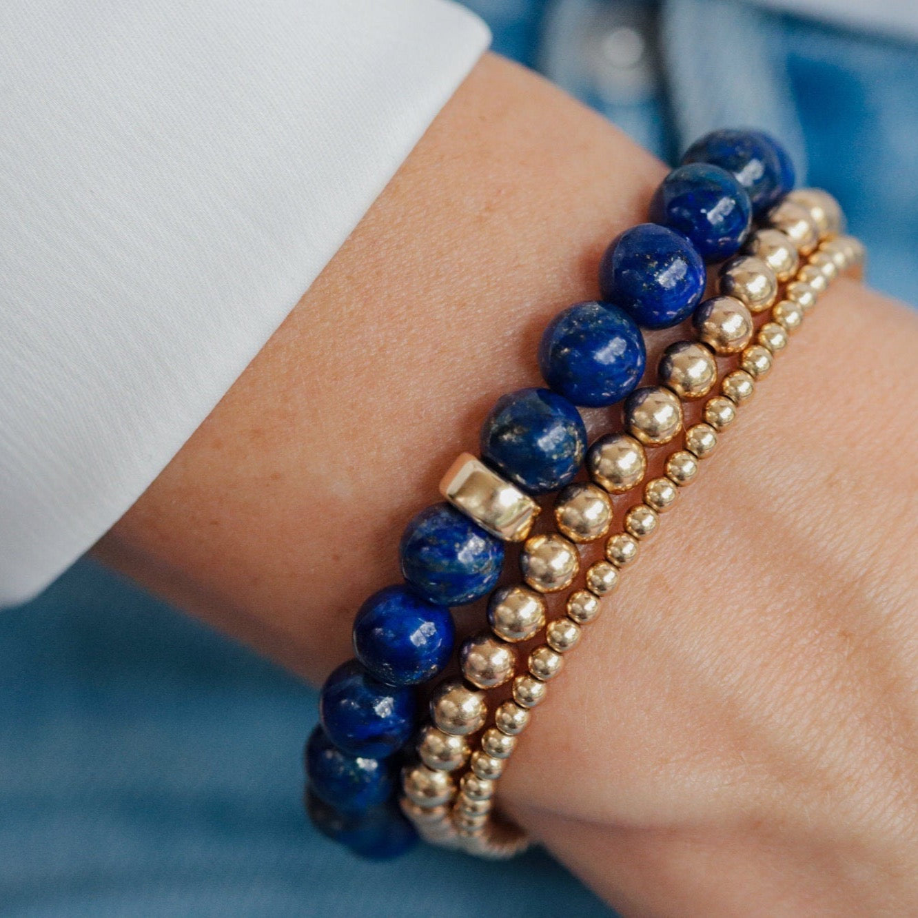 Lapis Lazuli bracelet 8mm