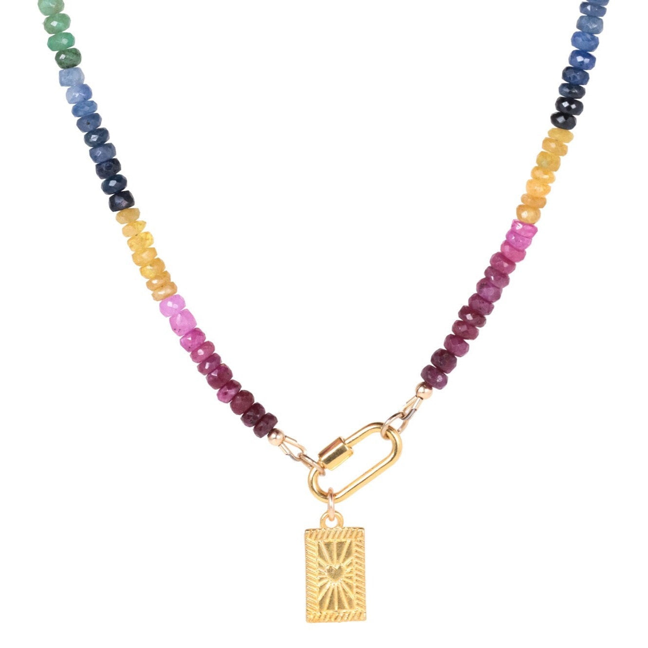 Heart Burst Mutlisapphire Sapphire