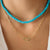 Arizona Turquoise Heishi necklace