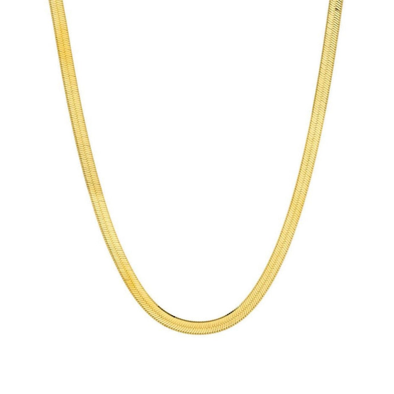 Gold vermeil snake chain